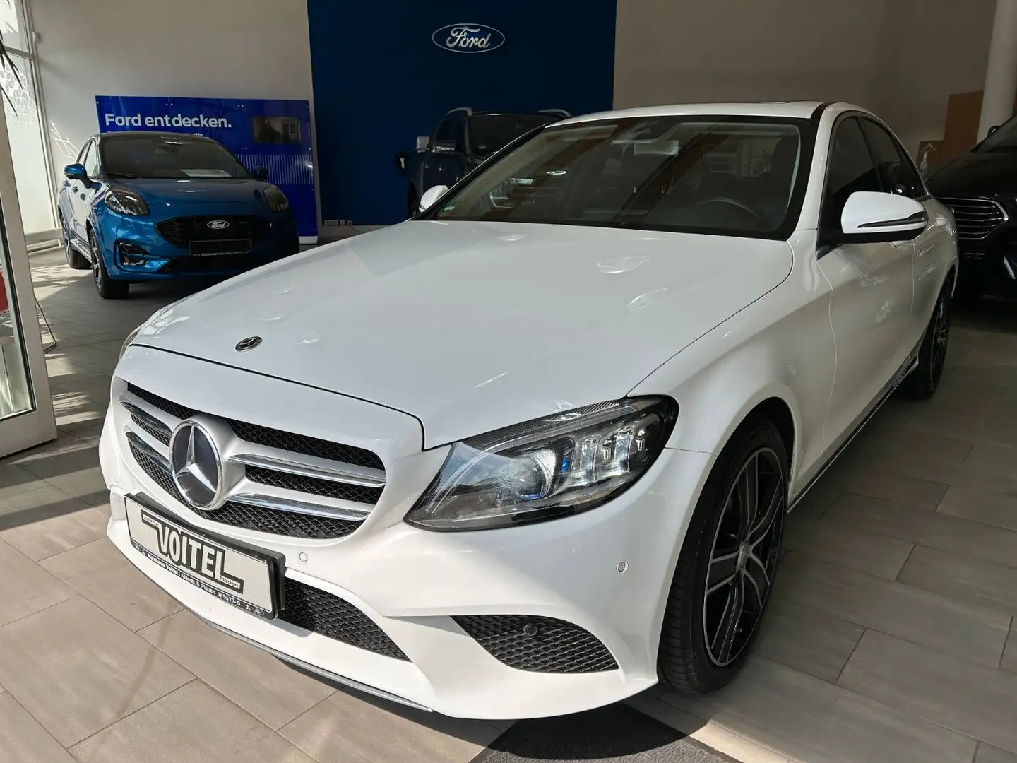 Mercedes-Benz C 200 C -Klasse Lim. C 200 Blanc - 1