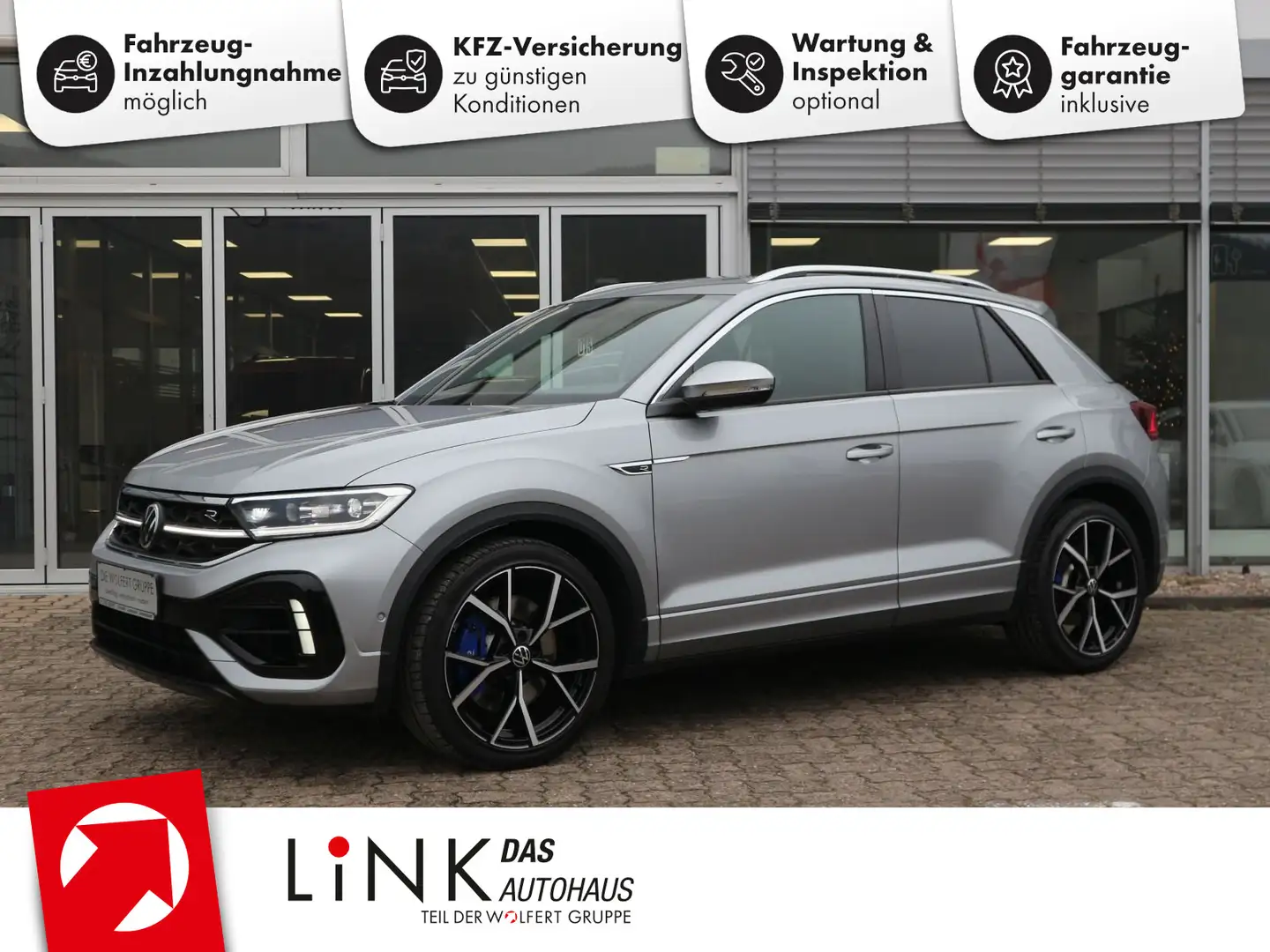 Volkswagen T-Roc R 2.0 TSI DSG 4M PANO AKRA RFK ACC DCC Zilver - 1