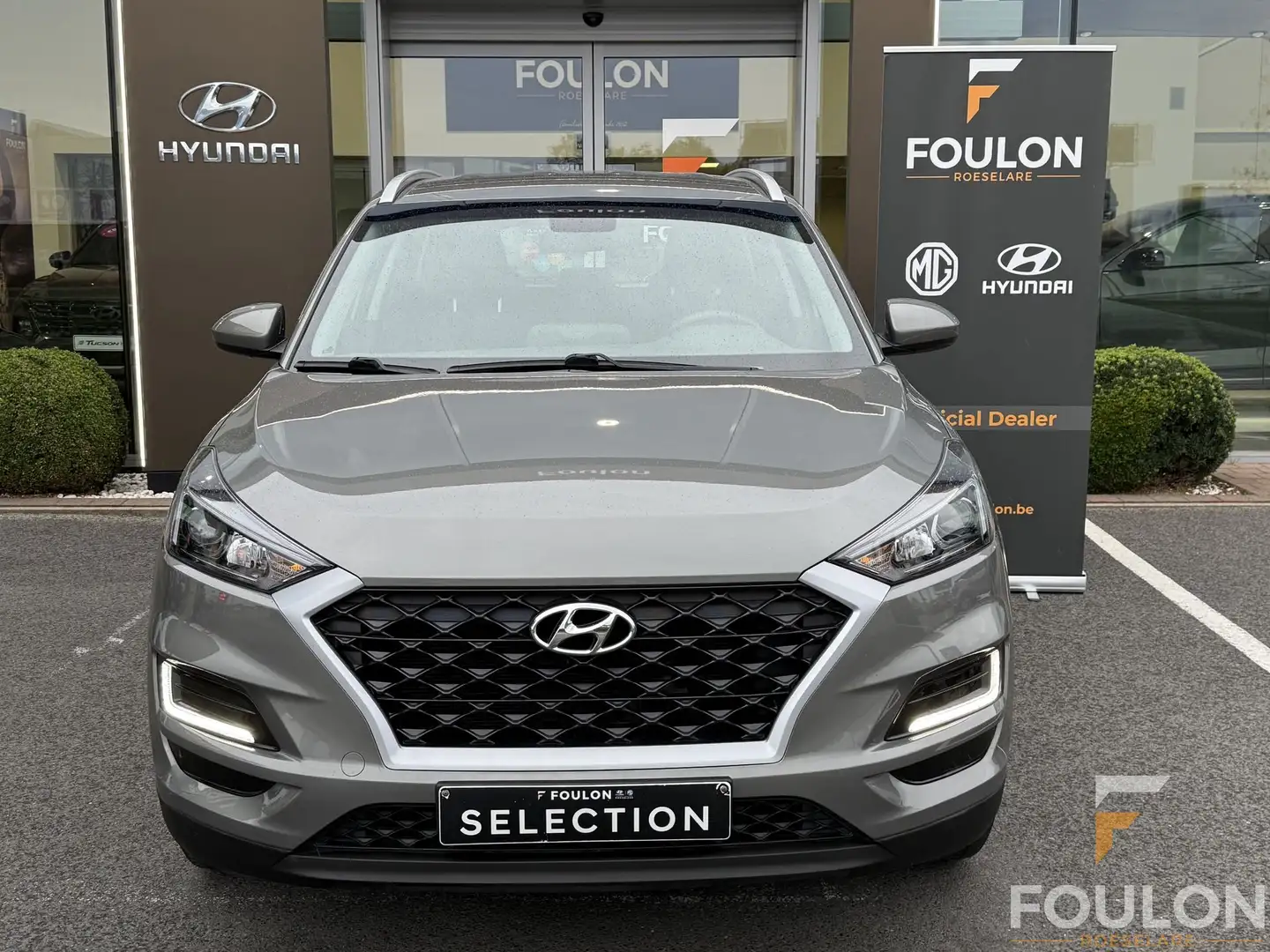 Hyundai TUCSON 1.6 GDI Inspire Navigatie + Trekhaak Groen - 2