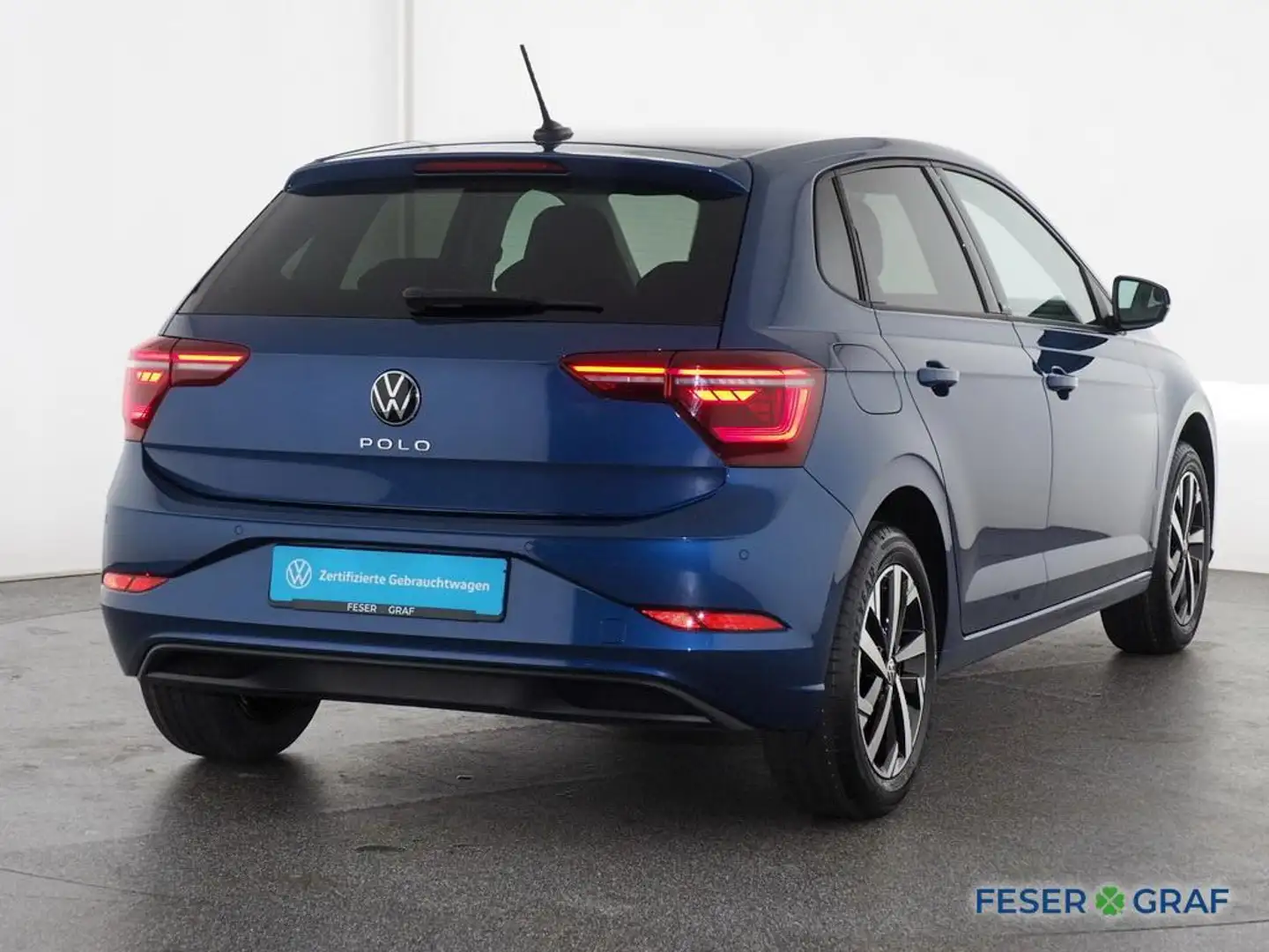 Volkswagen Polo 1.0 TSI Move DSG IQ-Light AHK PDC Sitzhzg Blau - 2