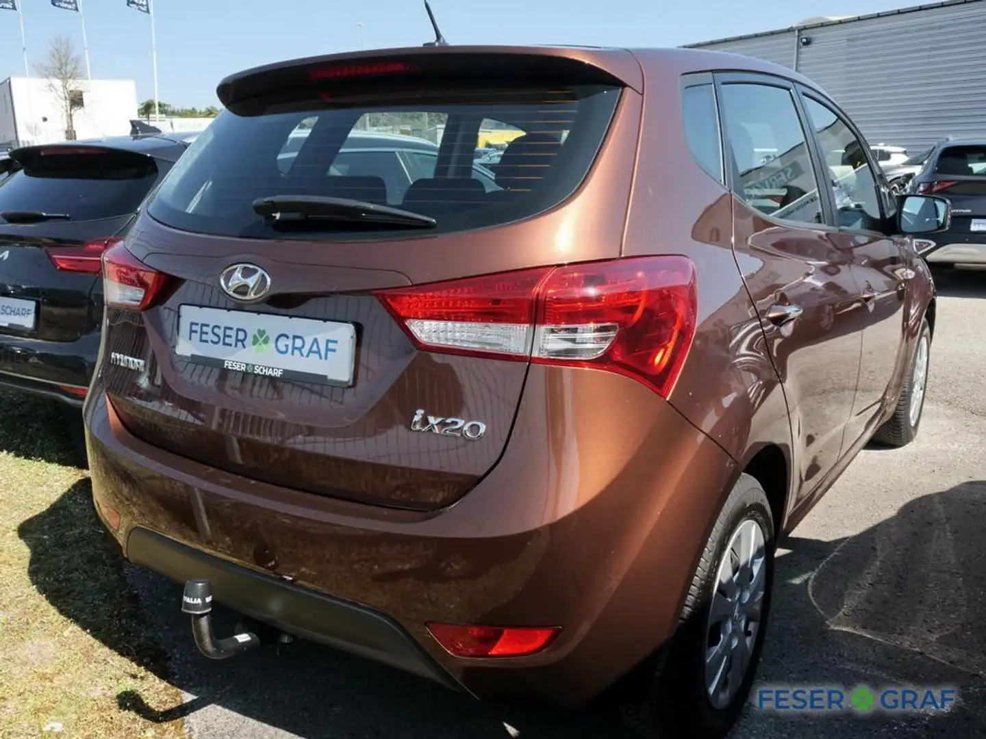 Hyundai iX20 1.4 Edition Klima AHK Marrone - 2