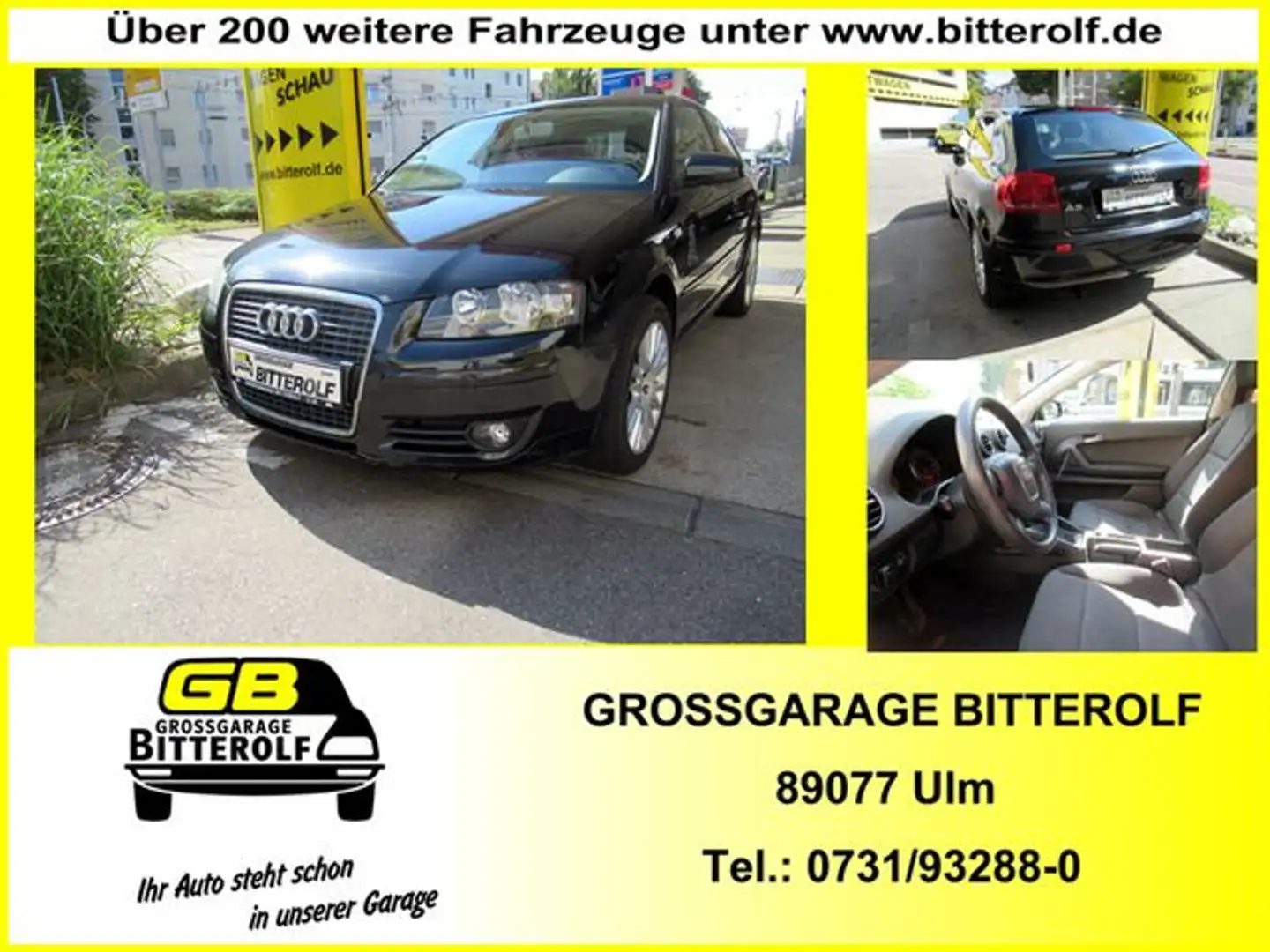 Audi A3 1.6 Attraction Klima/AHK/ Noir - 1
