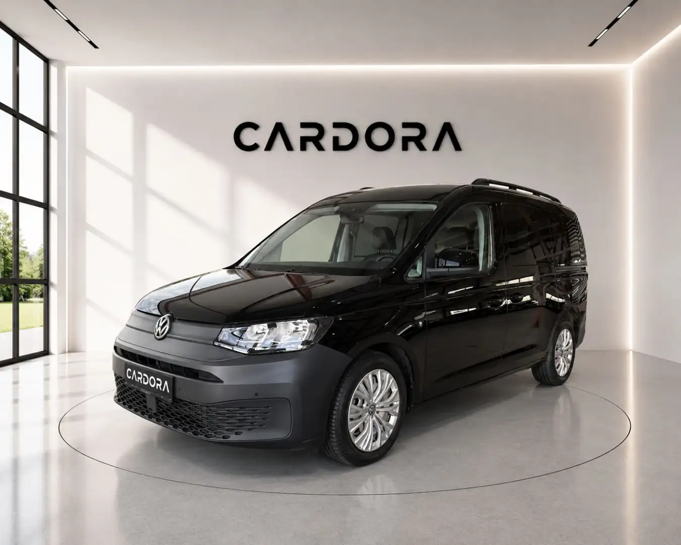 Volkswagen Caddy 2.0 TDI Maxi *7-SITZER*AHK*TEMP*ASSIST* Schwarz - 1