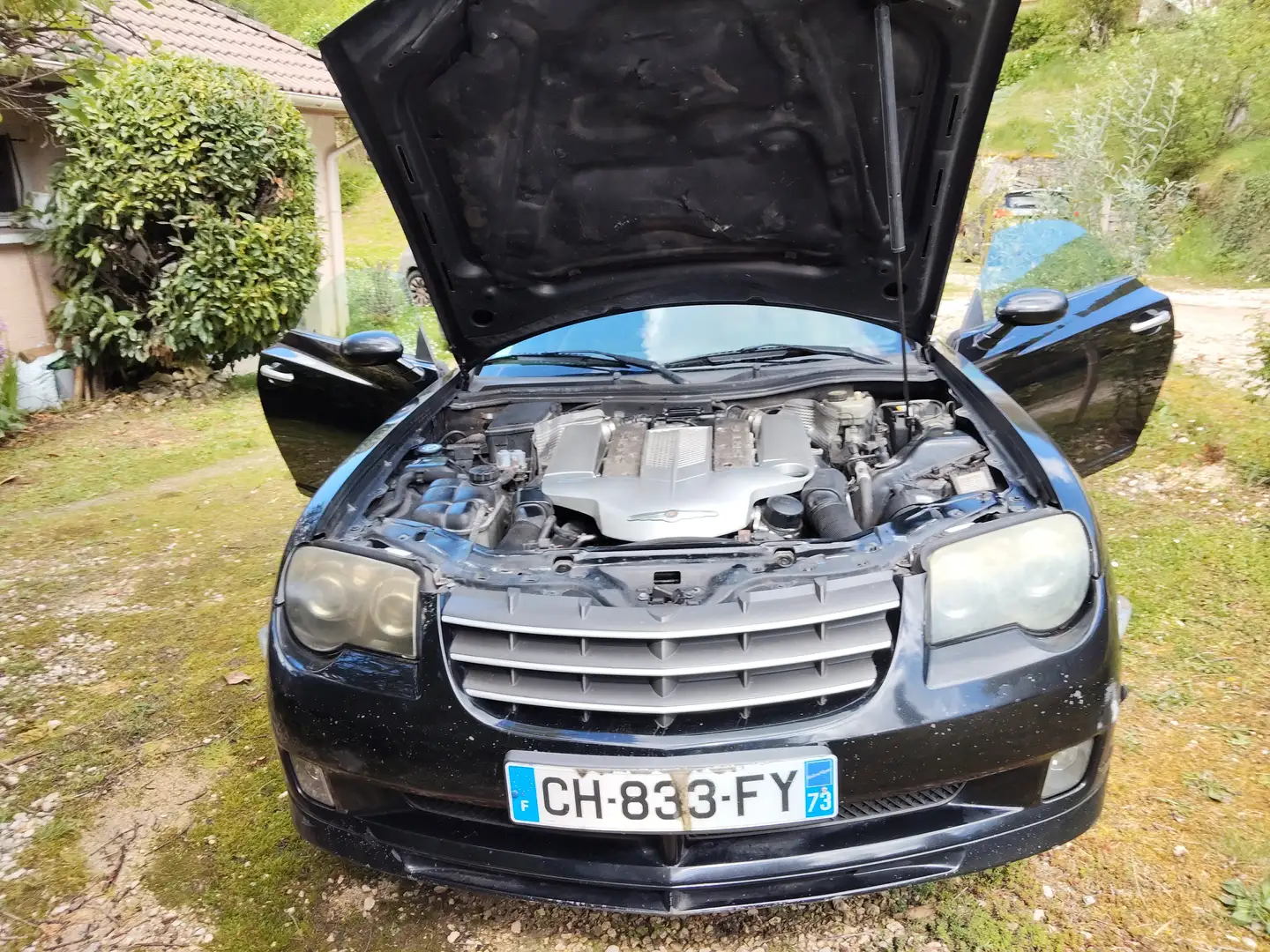 Chrysler Crossfire Crossfire Roadster 3.2 V6 Compressé SRT-6 A Negro - 1