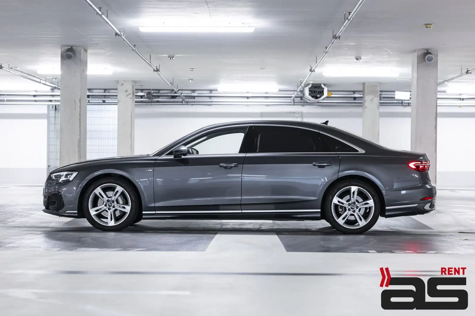 Audi A8 50 TDI long S-Line|FirstClass|FondTV|Table|20 Grau - 2