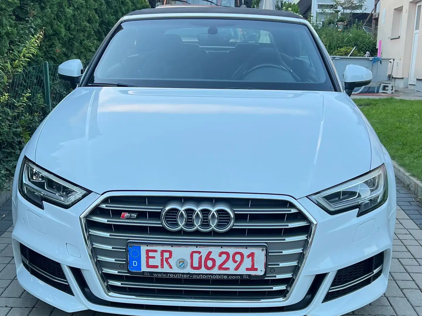 Audi S3 Cabrio S tronic Weiß - 2