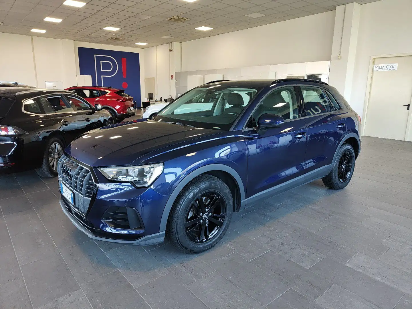 Audi Q3 35 TDI S tronic Navi Adap.Cruise Sensori Fari LED Blauw - 1