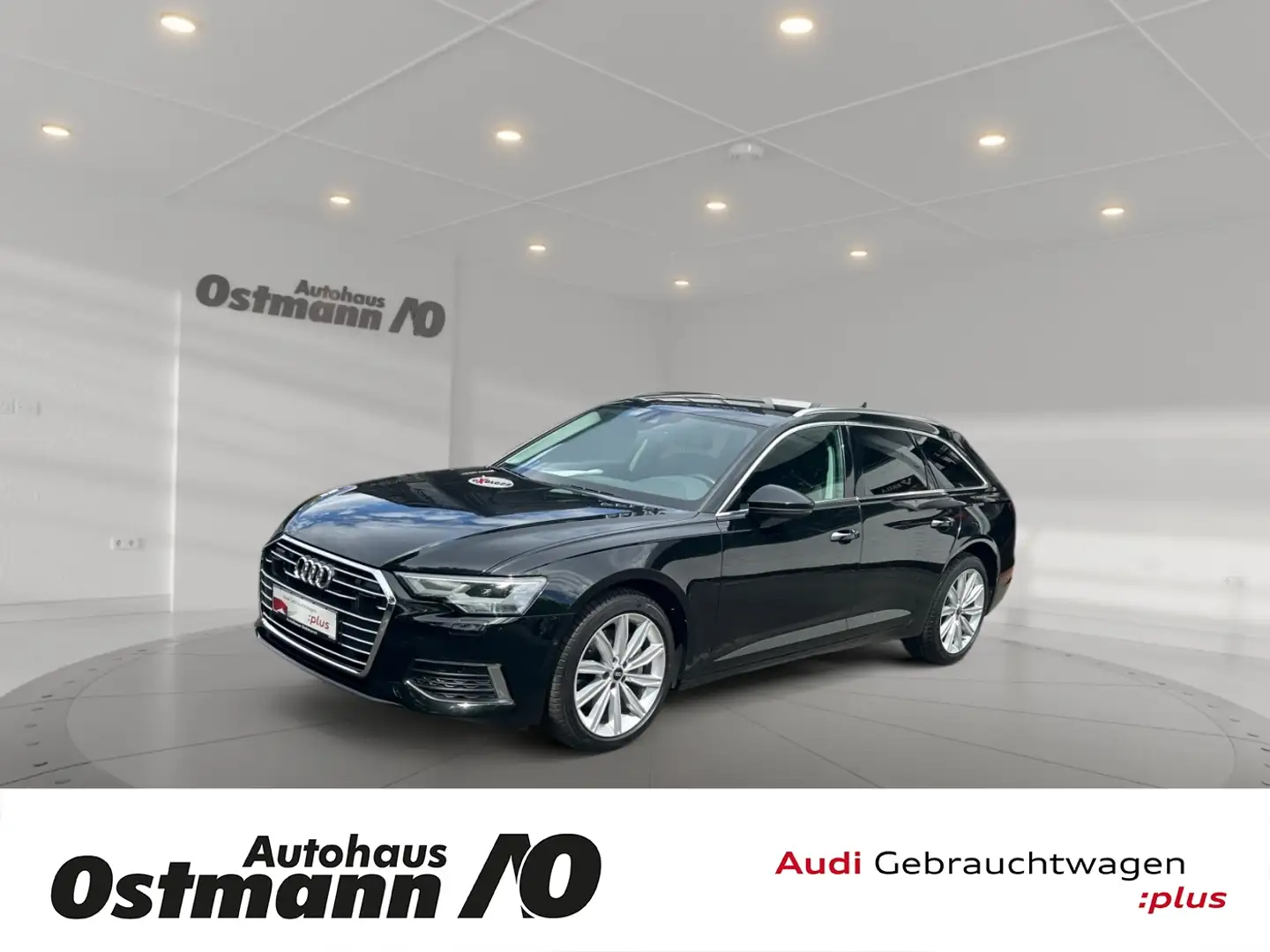 Audi A6 45 TDI quattro Avant design AHK RFK 19'' ACC Schwarz - 1