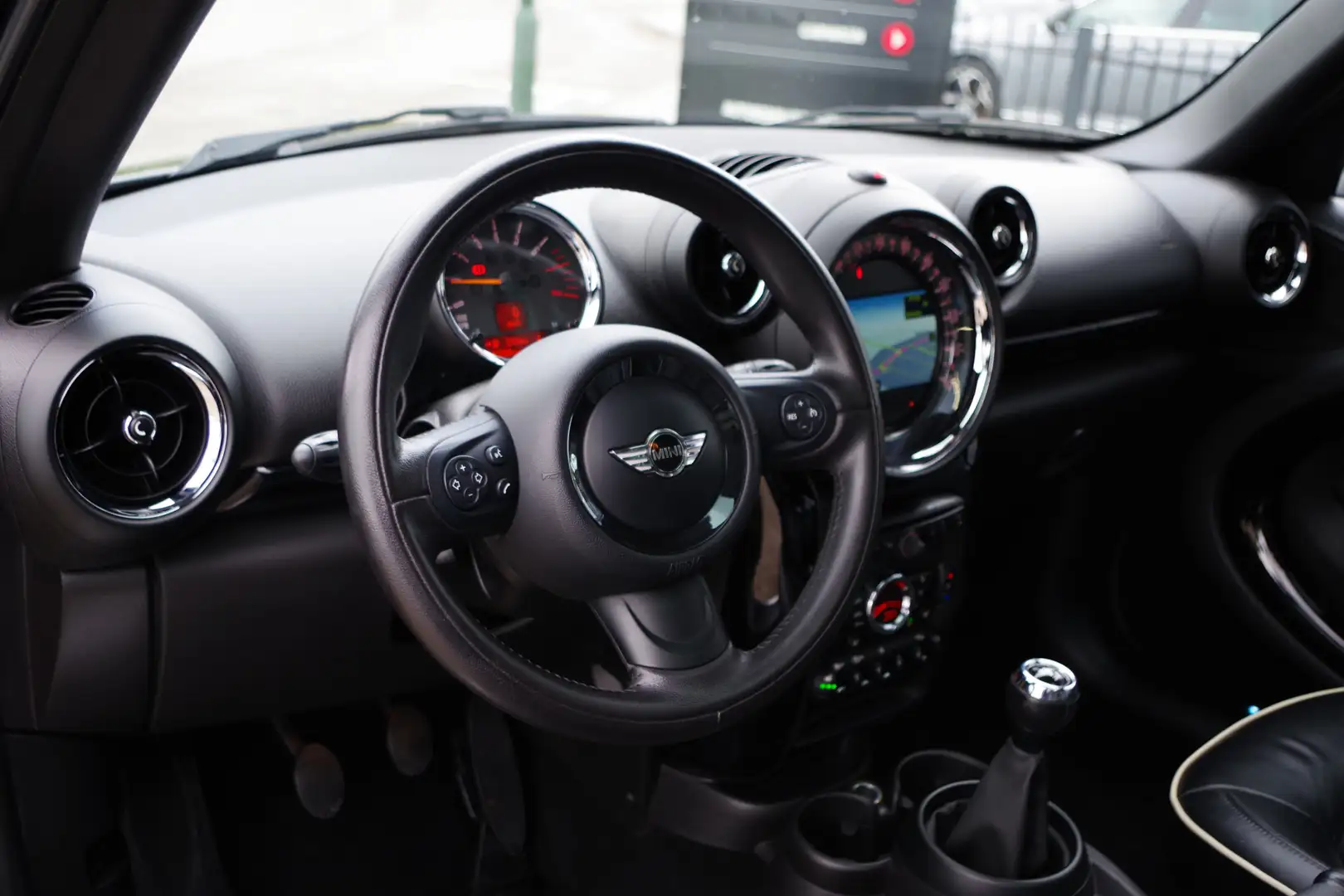 MINI Cooper Countryman Mini 1.6 Pepper, Schuif-Kanteldak, Stoelverwarming Blauw - 2