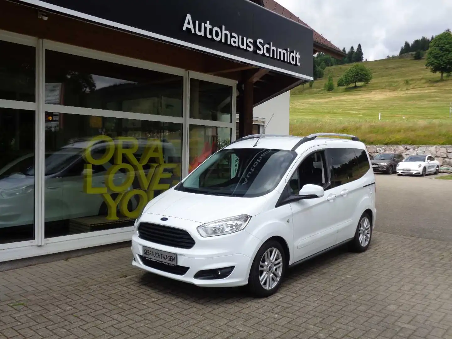 Ford Tourneo Courier 1.0 Weiß - 2
