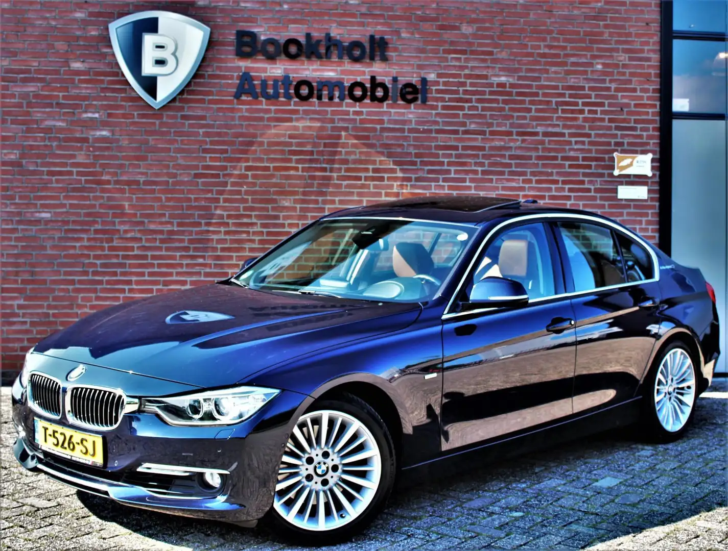 BMW Active Hybrid 3 335i ActiveHybrid, Schuifdak, VOL! (2e eigenaar) Blau - 1