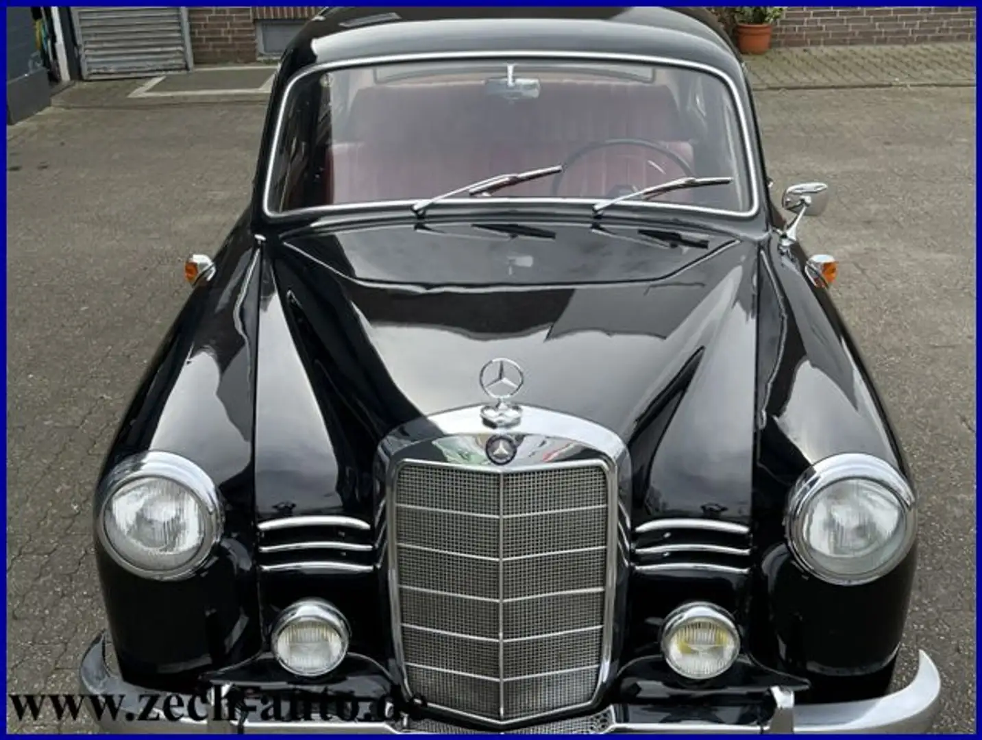 Mercedes-Benz 180 Ponton *1954 *Hochkühler *H- Kennzeichen Noir - 1