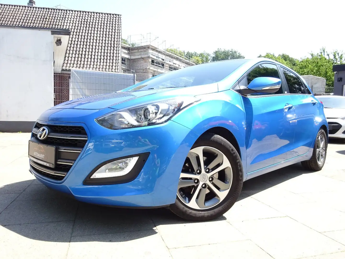 Hyundai i30 blue Passion/1-Hand/SHZ/LHZ/Klimaa Blauw - 1