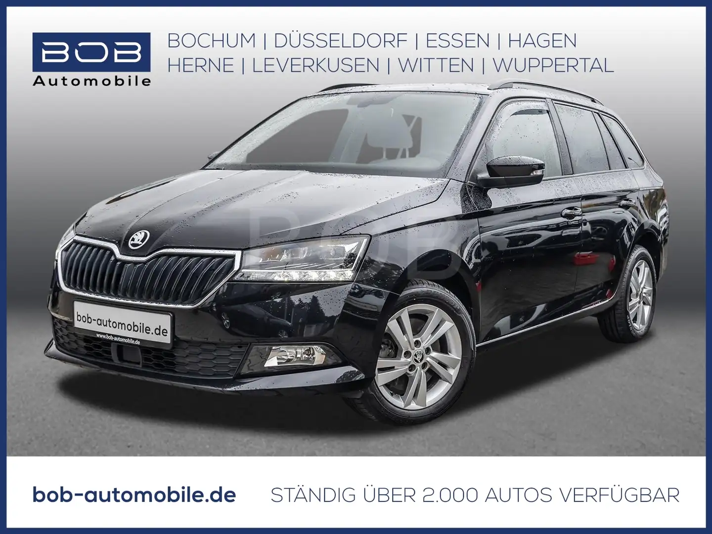 Skoda Fabia Combi 1.0 TSI Style  SHZ PDC KLIMA ZV USB Negro - 1