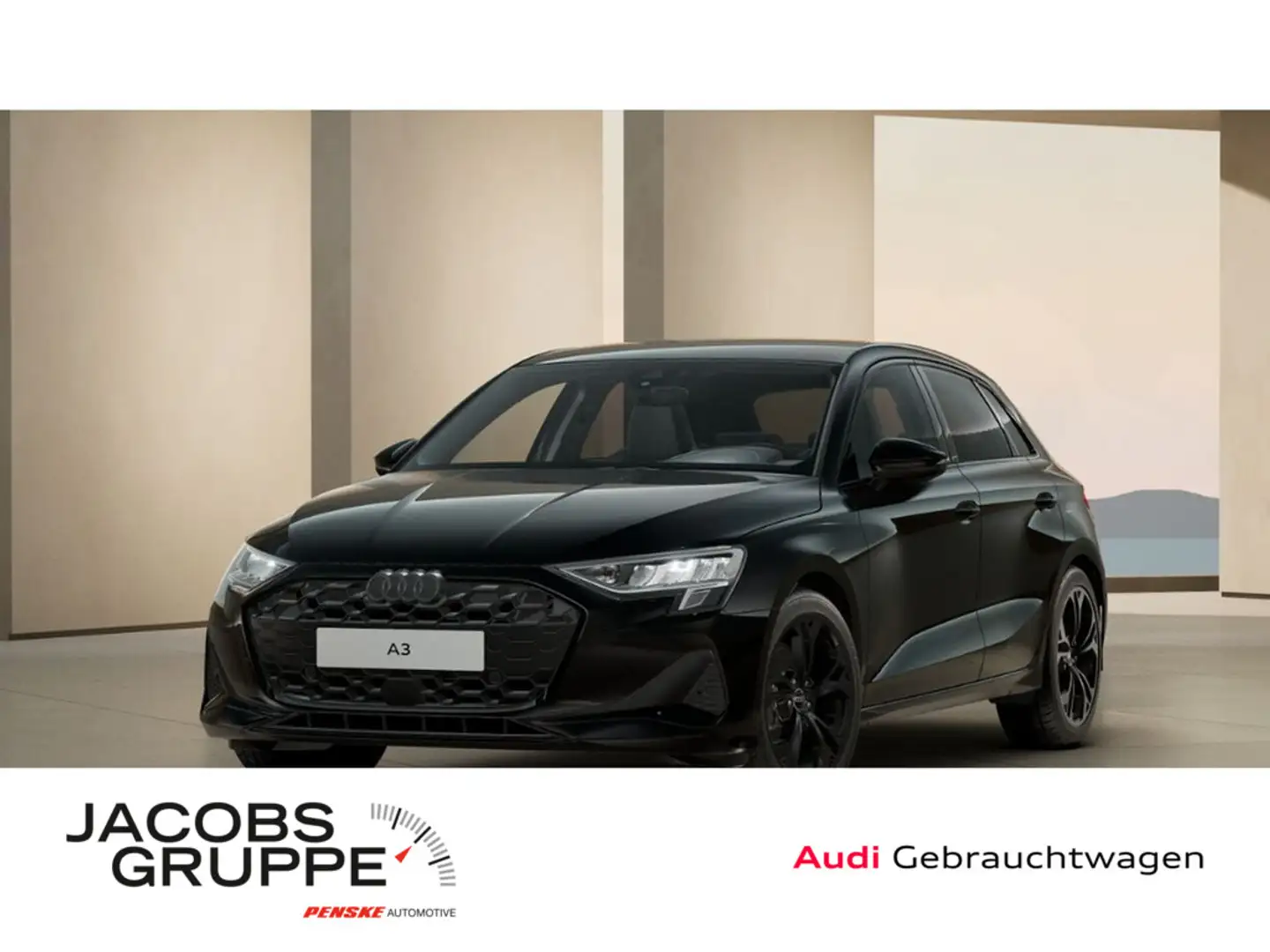 Audi A3 Sportback advanced 30 TFSI 85116 kWPS UPE 41.305,- Zwart - 1