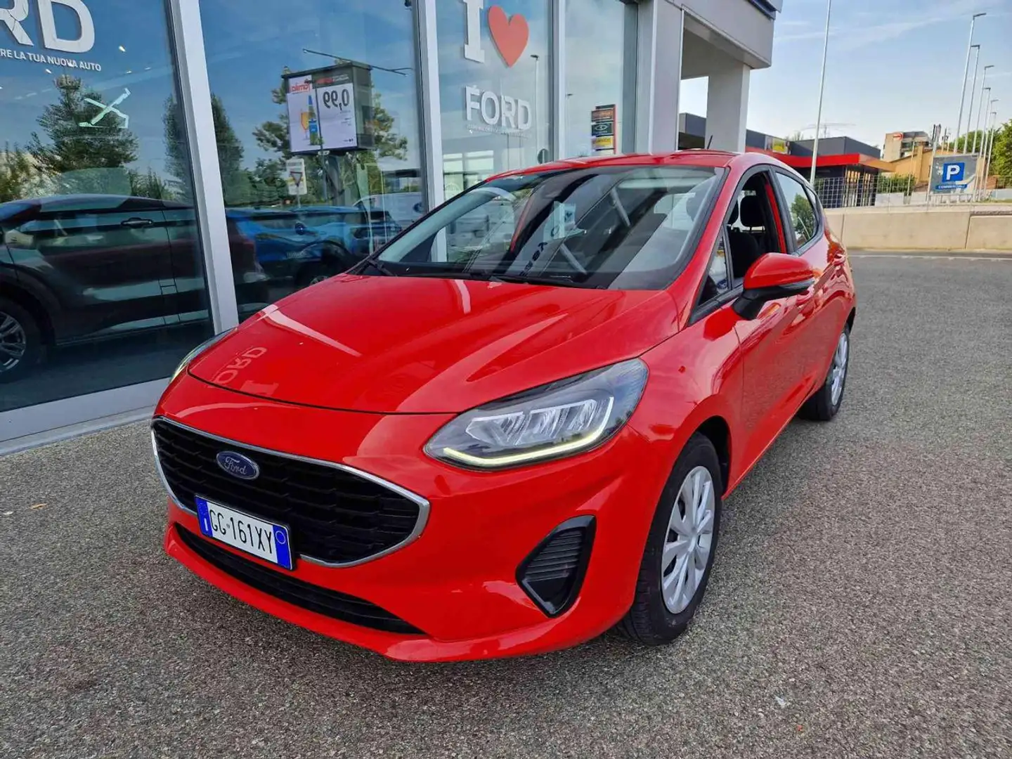 Ford Fiesta 1.1 75 CV 5 porte Plus Rosso - 1