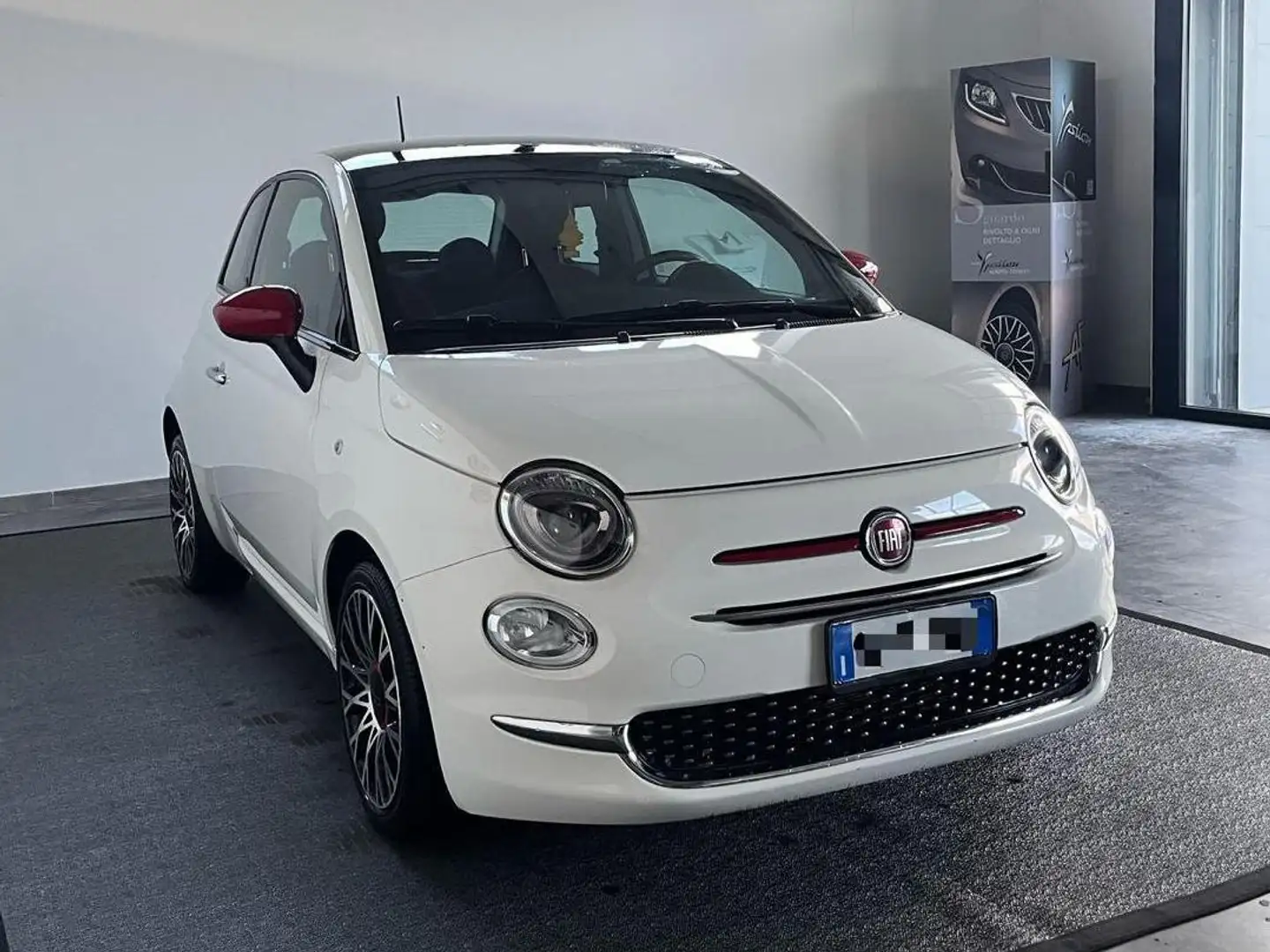Fiat 500 500 1.0 hybrid (Red) 70cv Bianco - 2