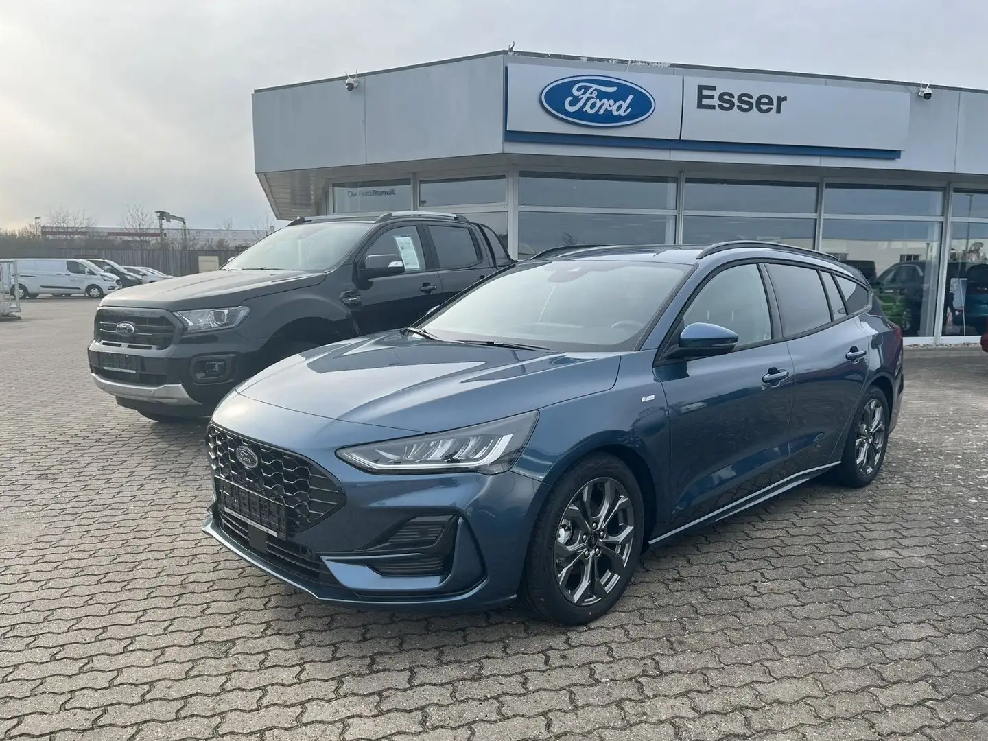 Ford Focus Turnier ST-Line WinterP/Elekt.Heckk/Allw.! Blu/Azzurro - 1