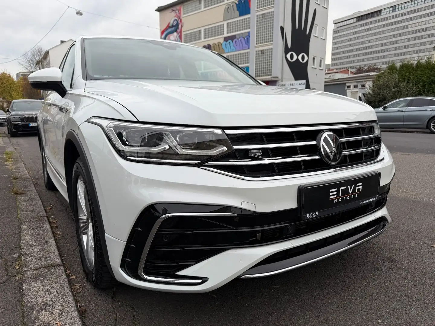 Volkswagen Tiguan 2.0 TDI R-Line 4Motion | PANORAMA Blanc - 1