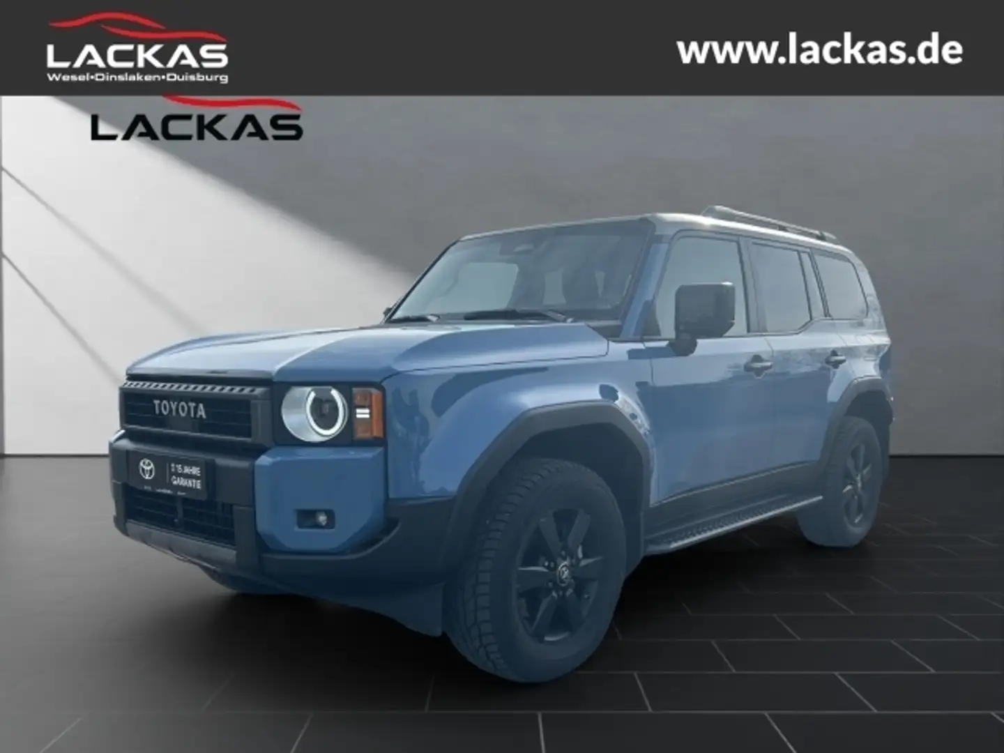 Toyota Land Cruiser 2,8 FIRST EDITION *PANORAMA*AHK Bleu - 1