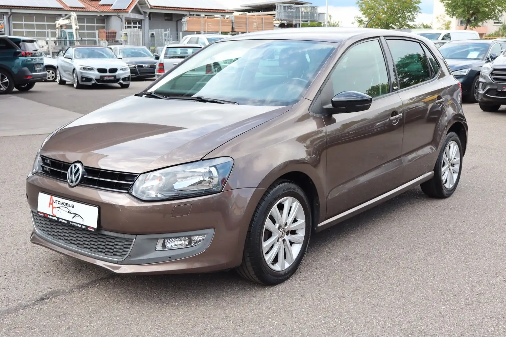 Volkswagen Polo V 1.2 TSI Style_Klima_Sitzhz_Tempomat_ Braun - 1