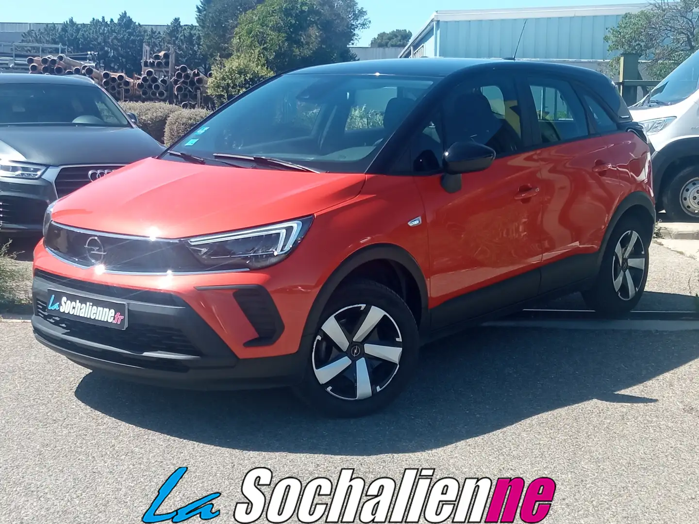 Opel Crossland 1.2 Turbo 110 ch BVM6 Elegance Orange - 1