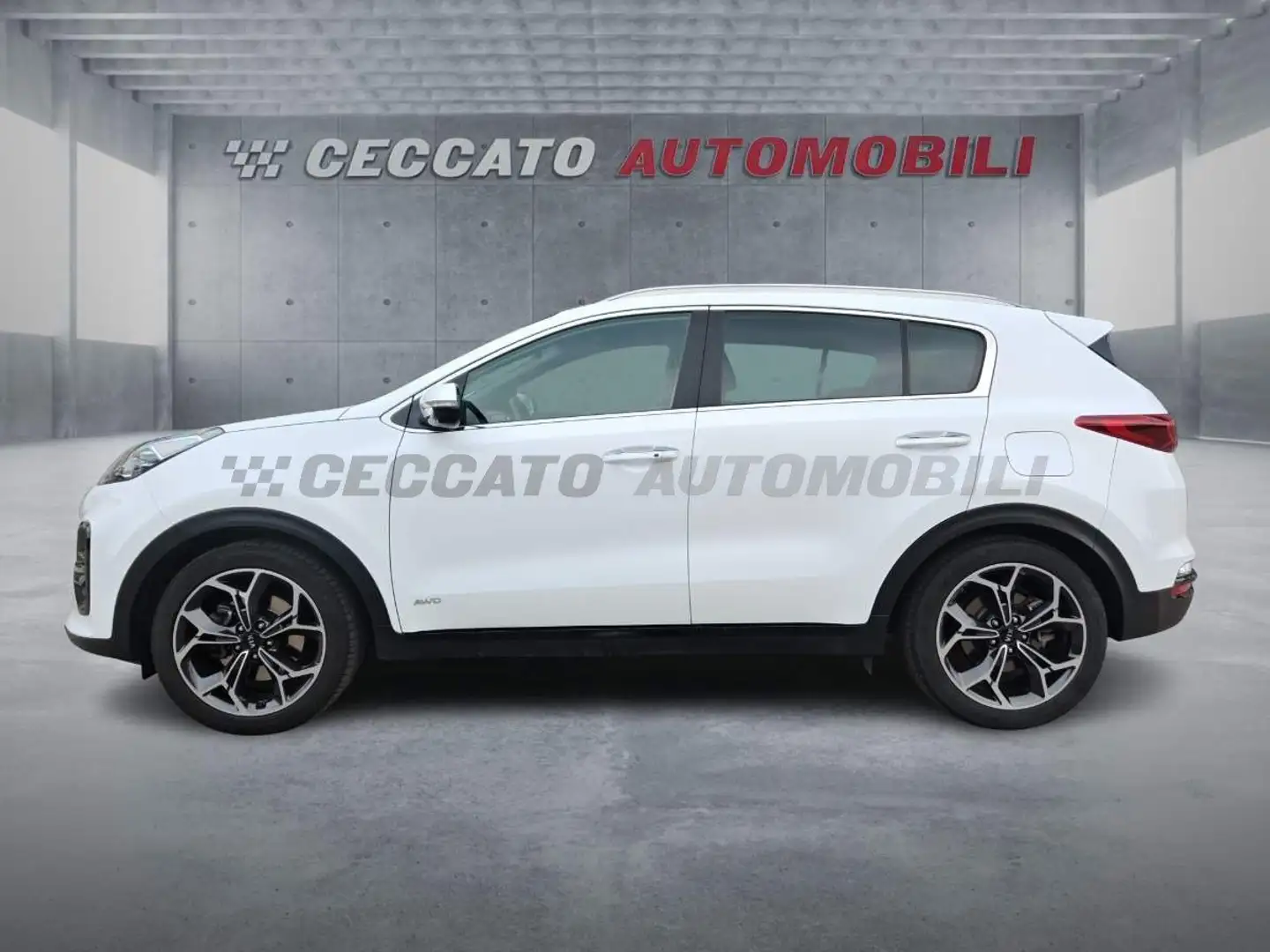 Kia Sportage Sportage 1.6 crdi mhev GT Line Plus Lounge pack awd 136cv dc Blanc - 2