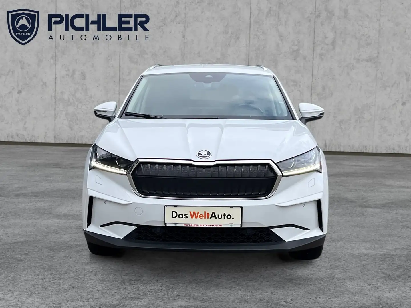 Skoda Enyaq 80 Weiß - 2
