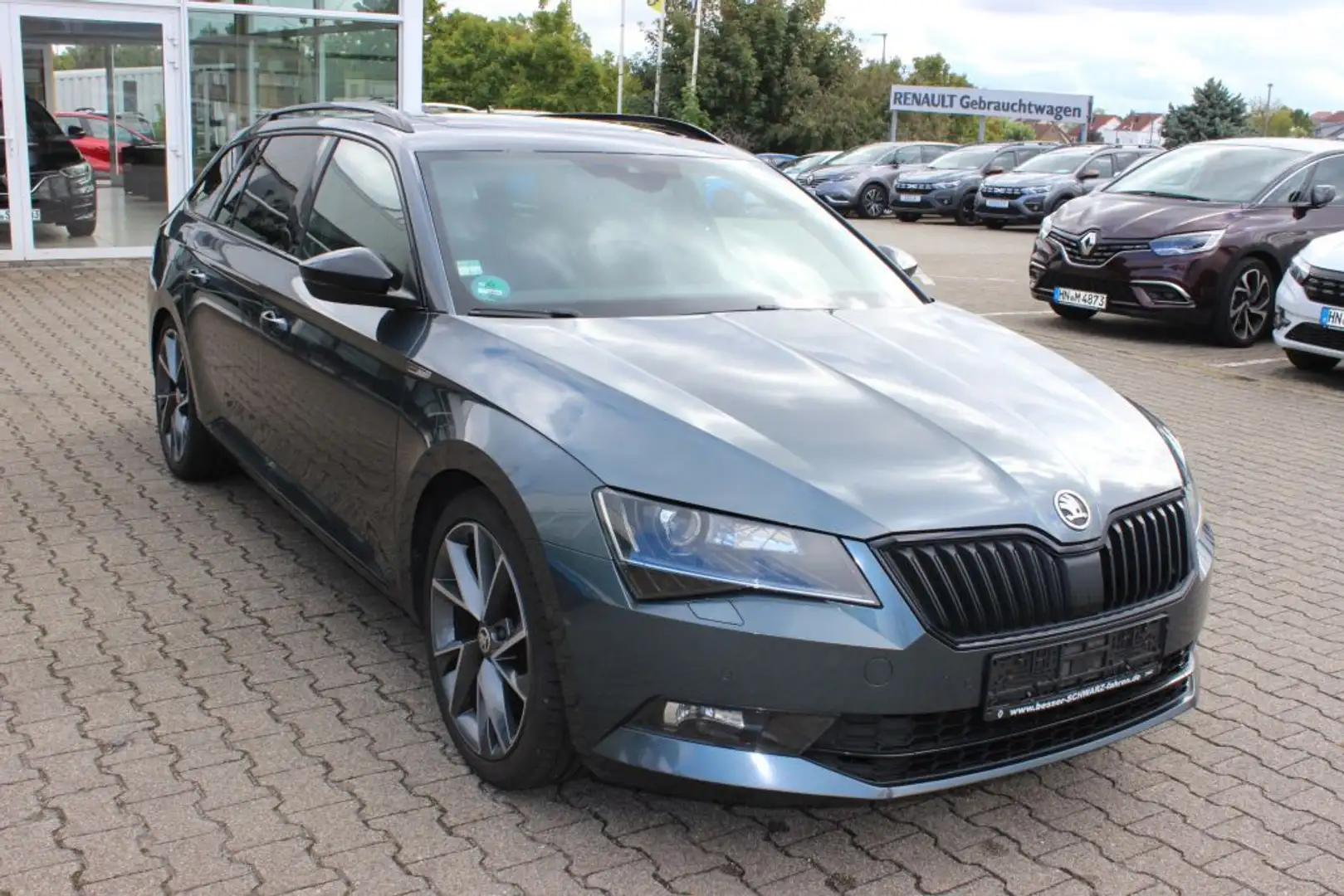 Skoda Superb Combi 1.8 TSI DSG SportLine Gris - 2