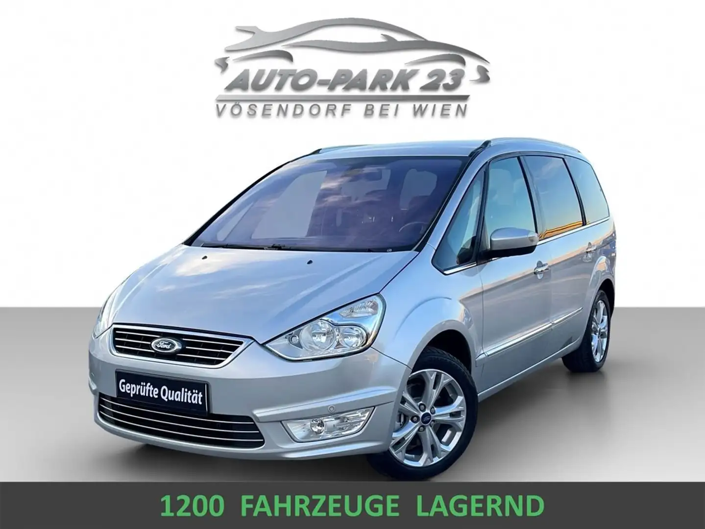 Ford Galaxy 2,0 TDCi**TITANIUM**7.SITZER**NEUE PICKERL Zilver - 1
