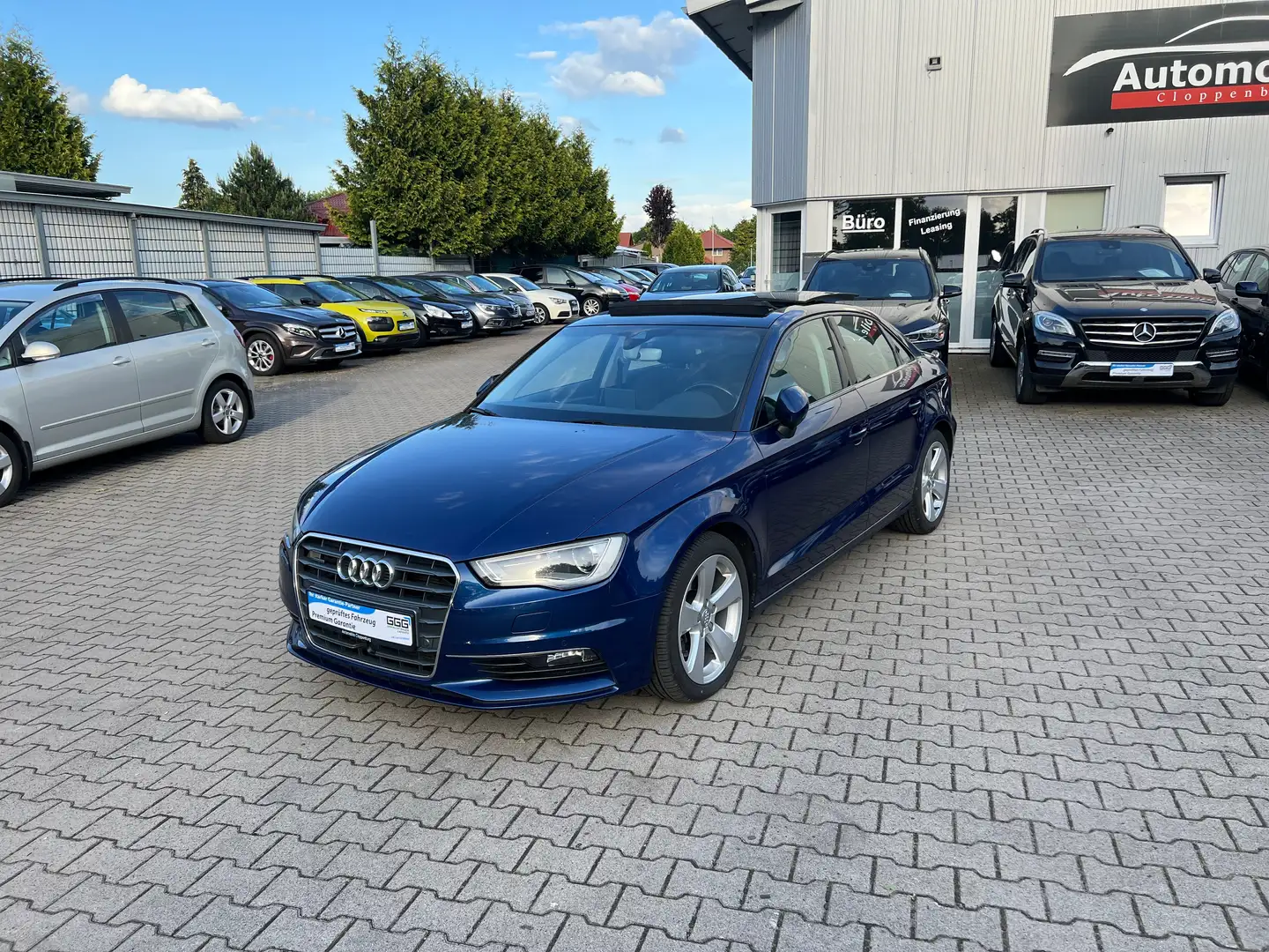 Audi A3 Limousine 2,0 TDI Quattro S-tronic "Ambition" *AHK Bleu - 1