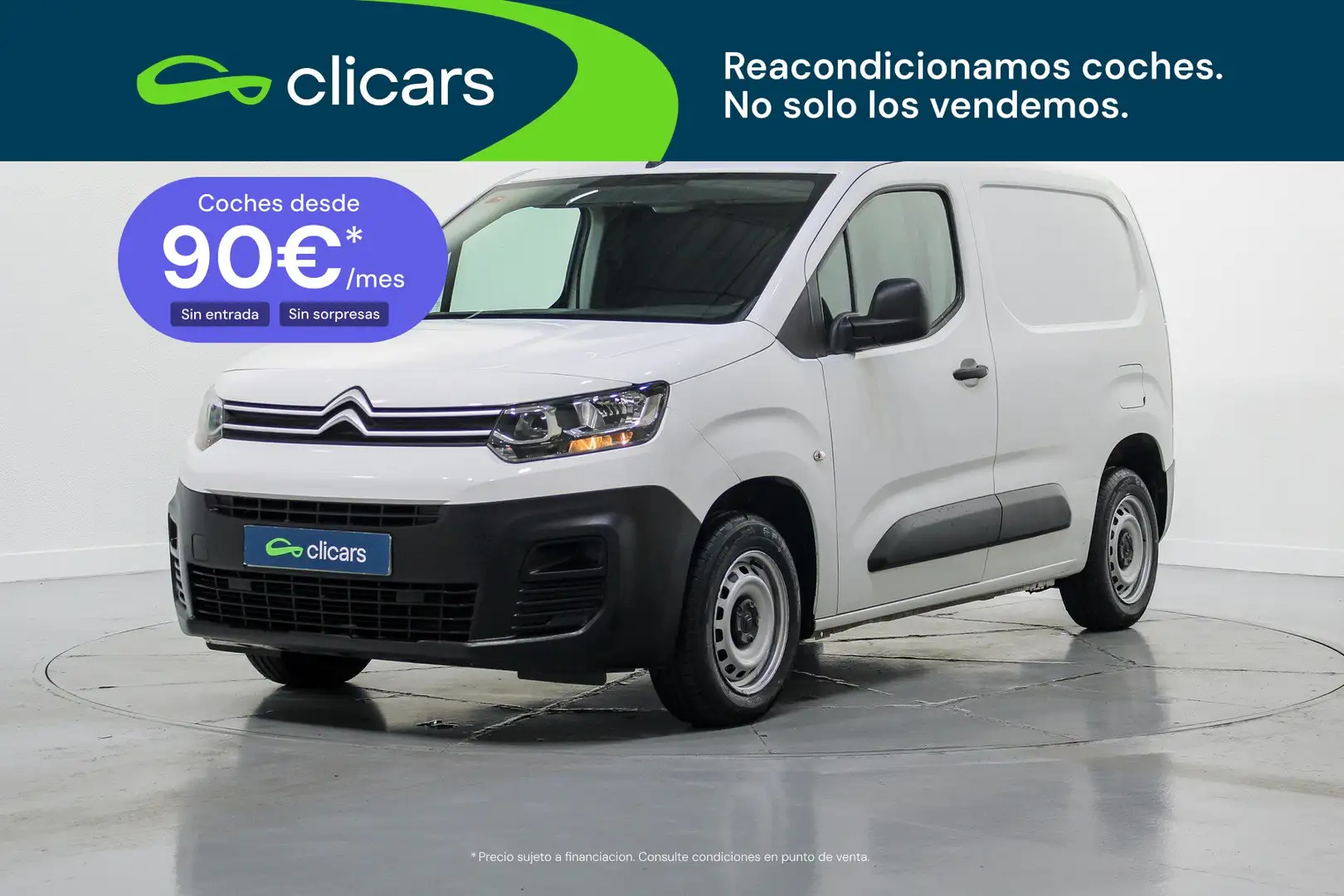 Citroen Berlingo Van BlueHDi S&S Talla M Control 100 Blanco - 1