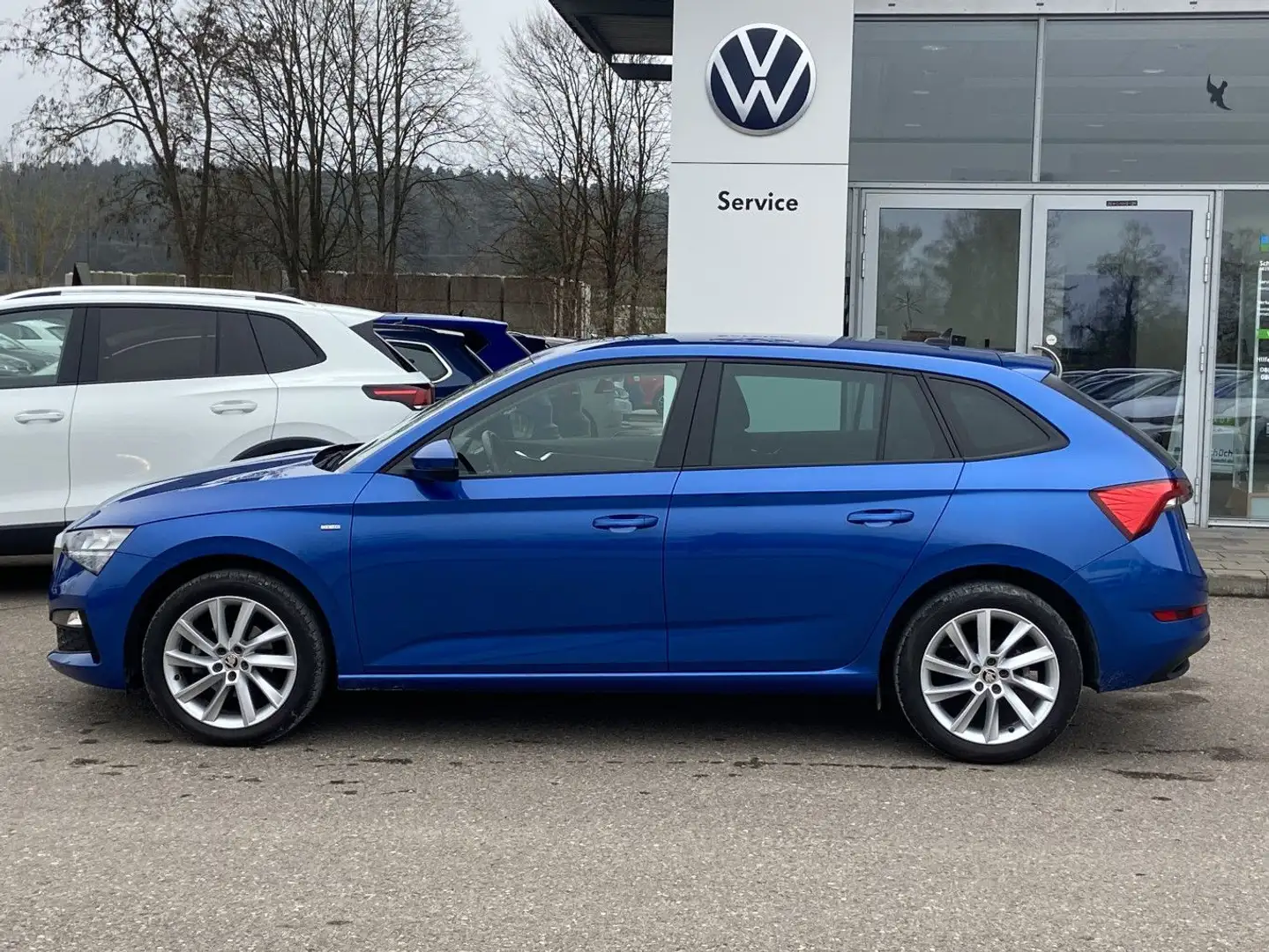 Skoda Scala 1.5 TSI DSG CLEVER 17"+GARANTIE+NAVI-COLUM Blau - 2