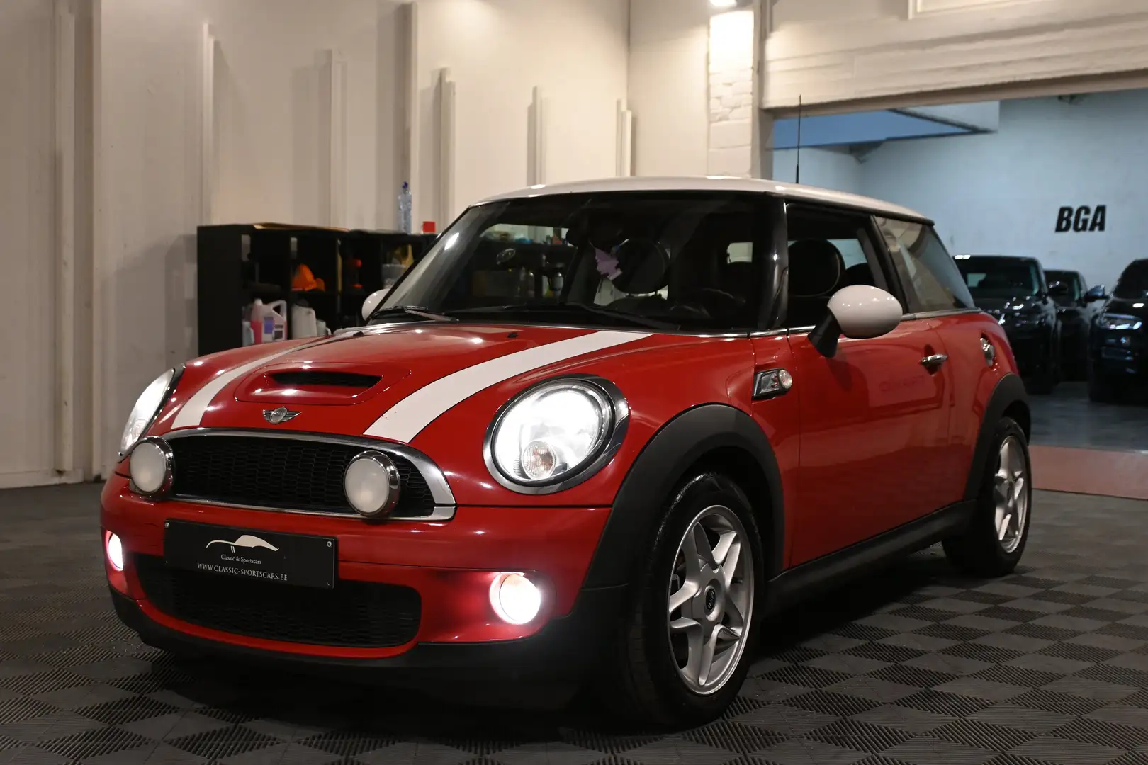 MINI Cooper S 1.6i TOIT PANO / CUIR / CARNET COMPLET MINI ! Rot - 2