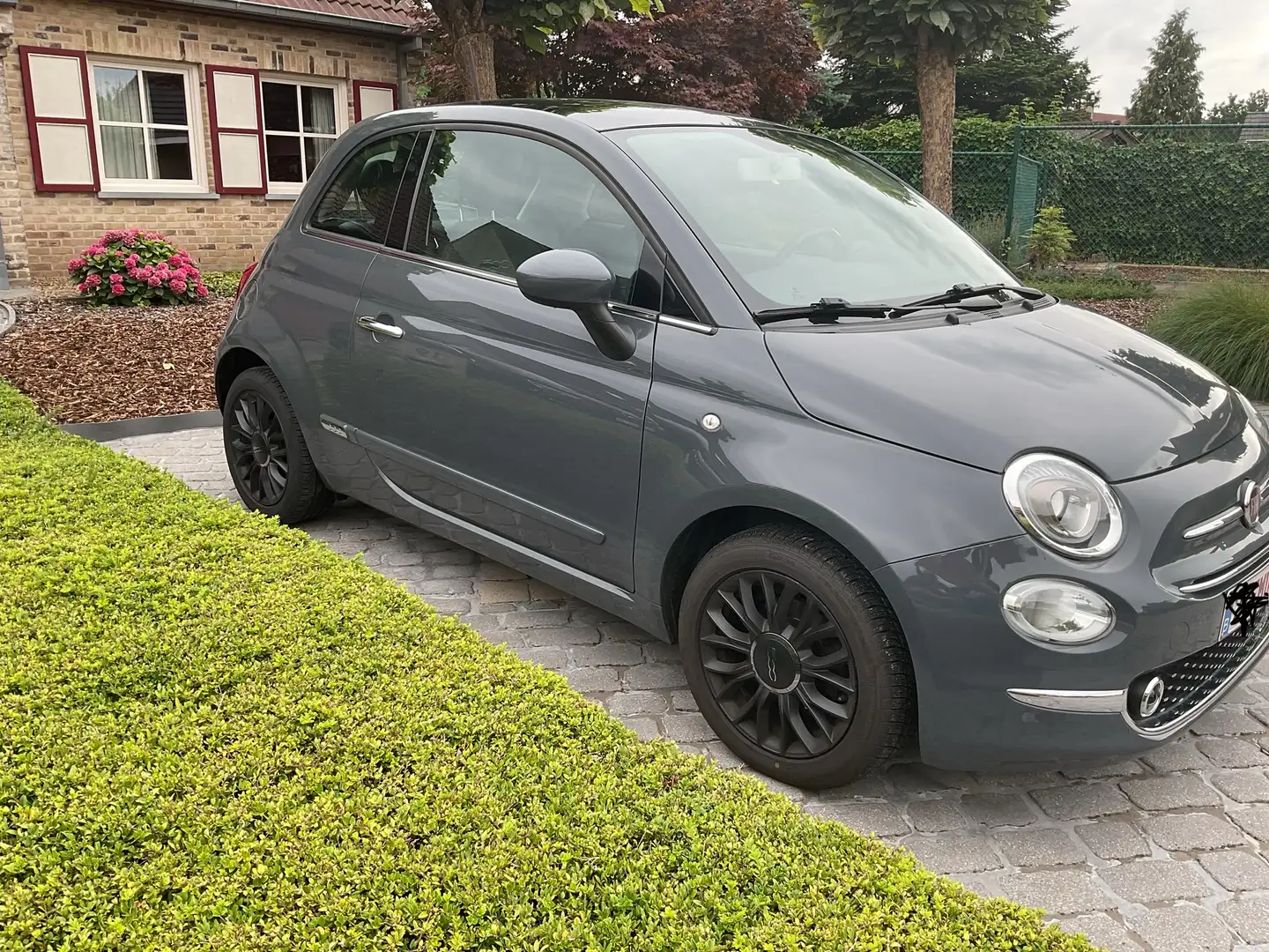 Fiat 500 1.2 Lounge Gris - 2