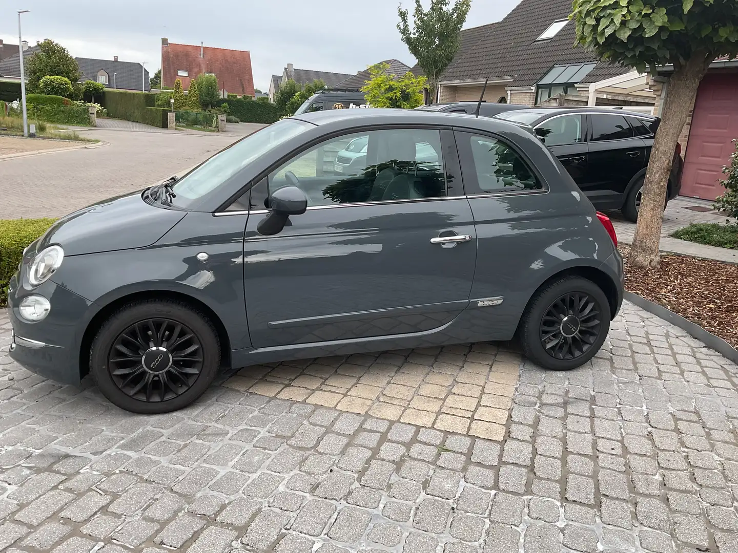 Fiat 500 1.2 Lounge Gris - 1