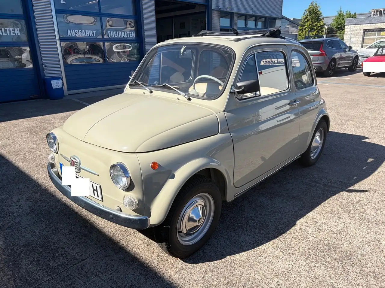 Fiat 500 F*runder Tacho*H-Kennzeichen*Faltdach*, foto 3