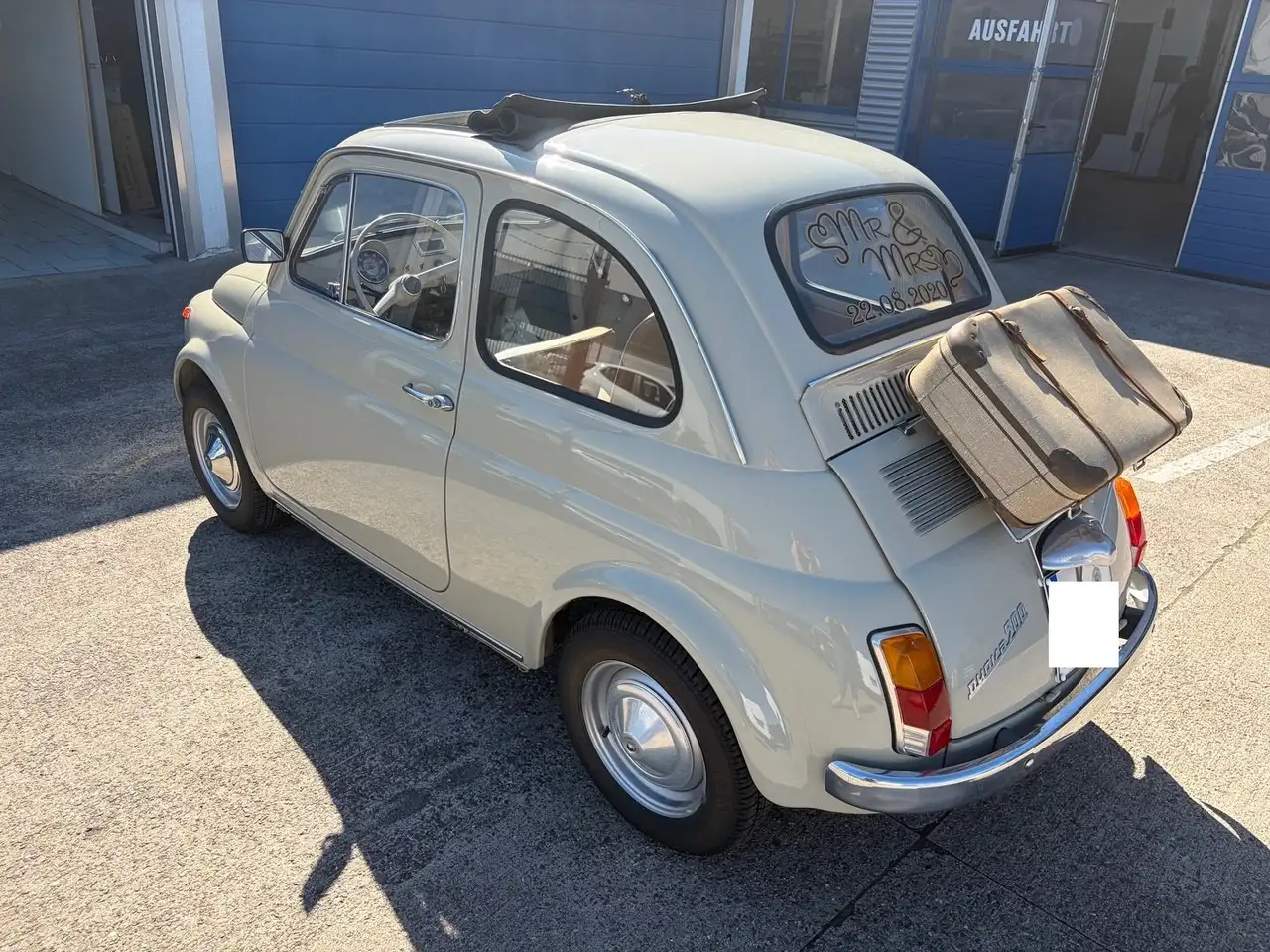 Fiat 500 F*runder Tacho*H-Kennzeichen*Faltdach*, foto 5