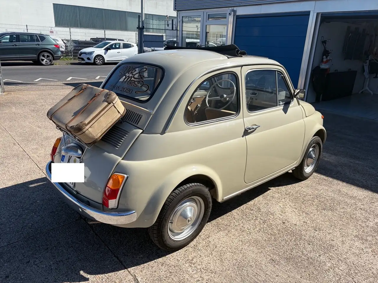 Fiat 500 F*runder Tacho*H-Kennzeichen*Faltdach*, foto 6