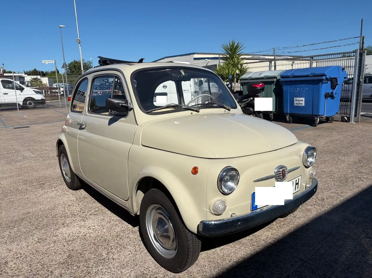 Fiat 500 F*runder Tacho*H-Kennzeichen*Faltdach*, foto 1