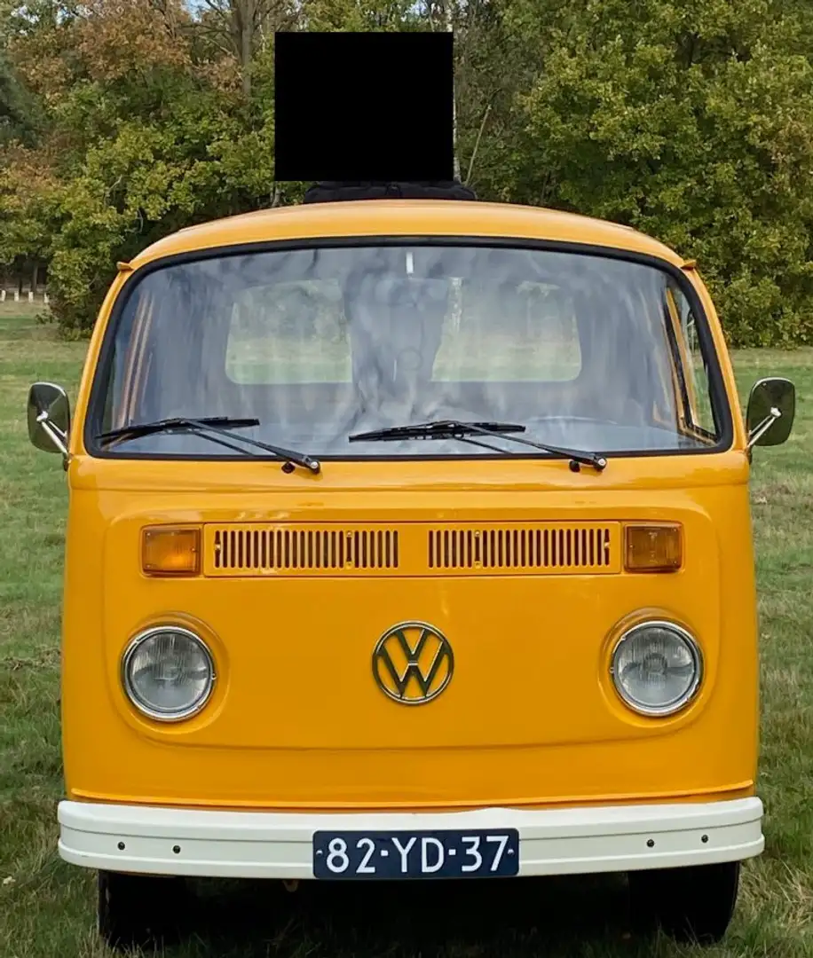 Volkswagen Transporter VW T2 doka dubbelcabine. pick up Żółty - 1