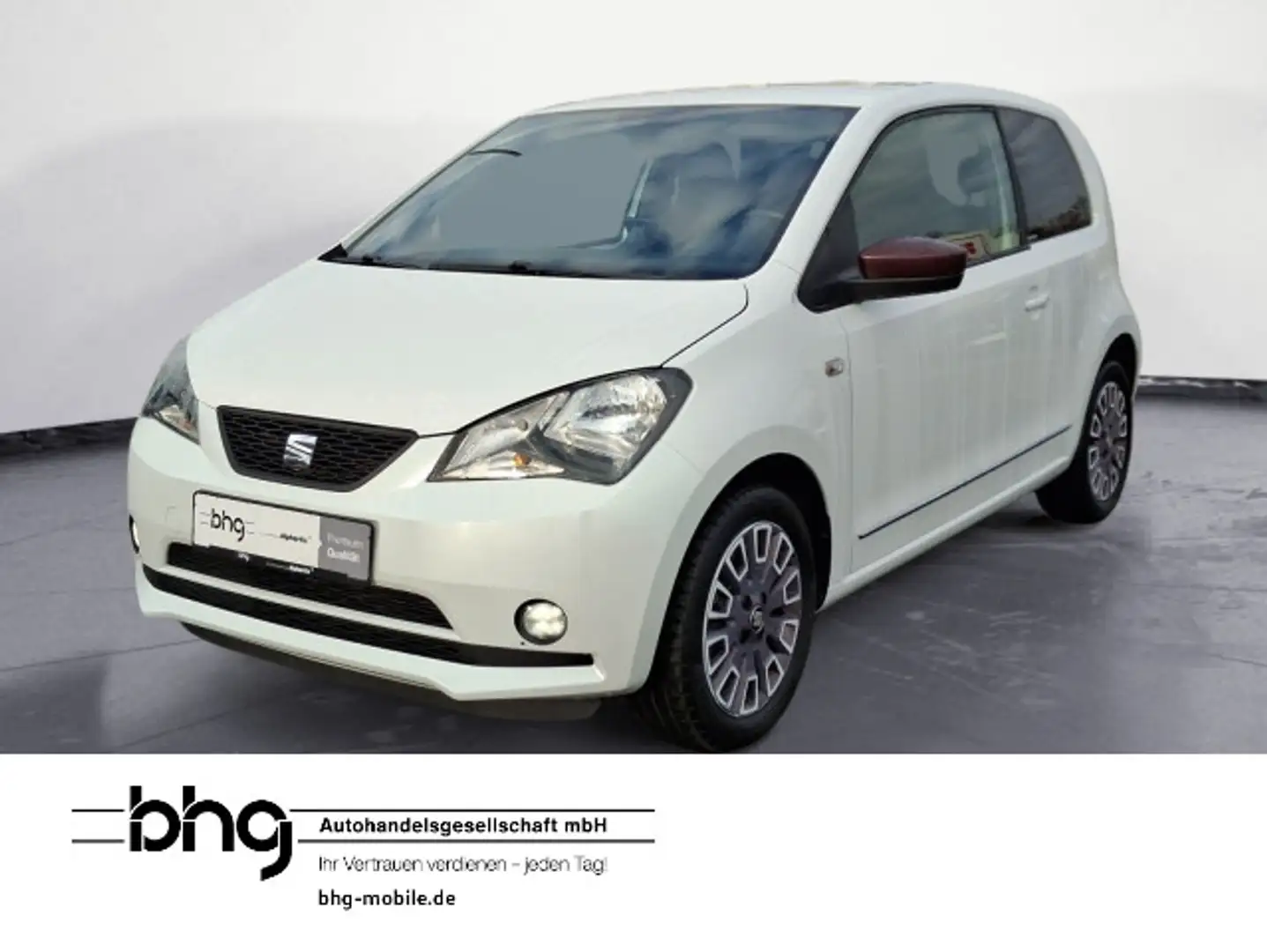 SEAT Mii 1.0 Navi Freisprech Bluetooth Sitzhzg Klima Weiß - 1