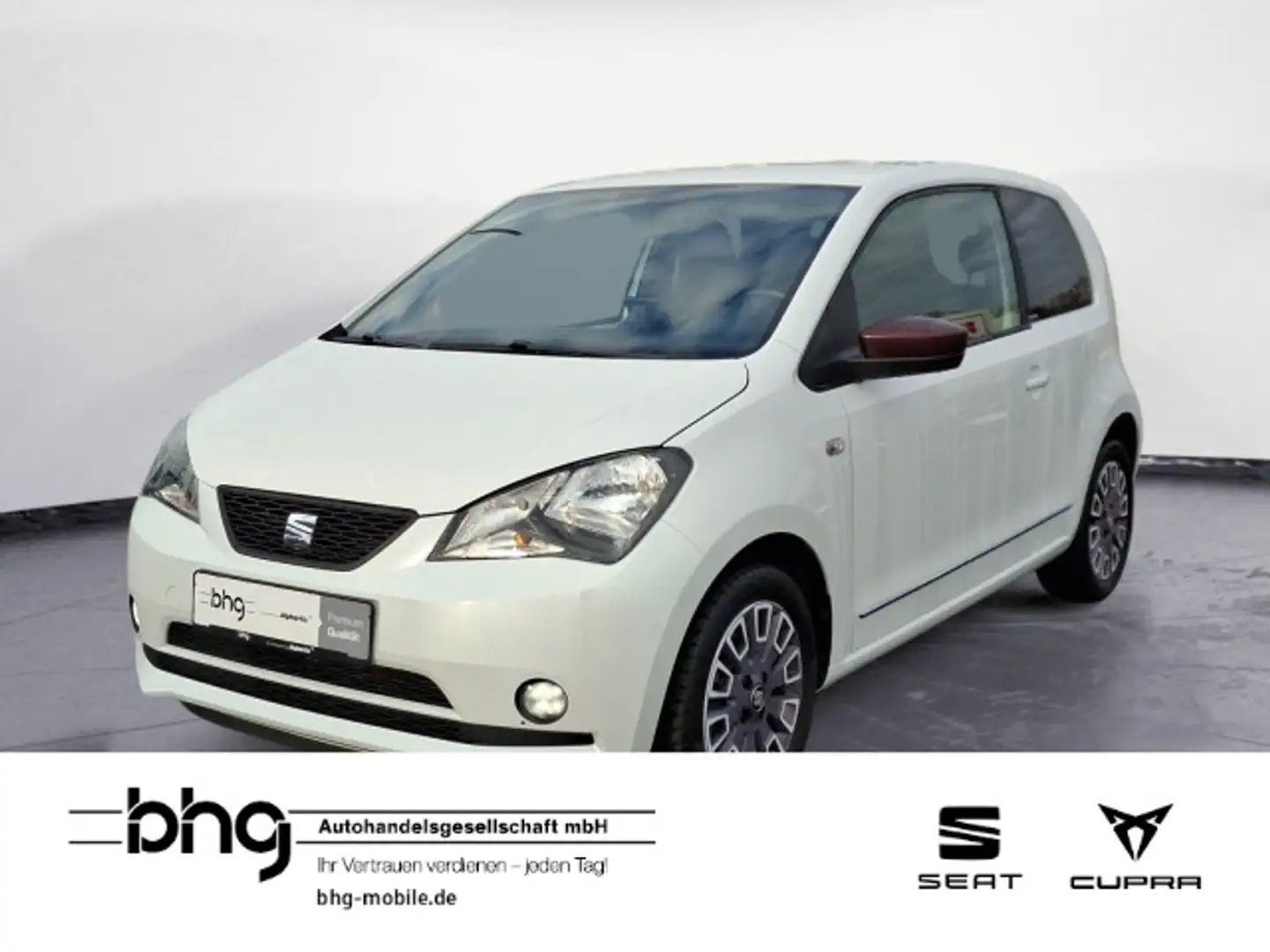SEAT Mii 1.0 Navi Freisprech Bluetooth Sitzhzg Klima Weiß - 2