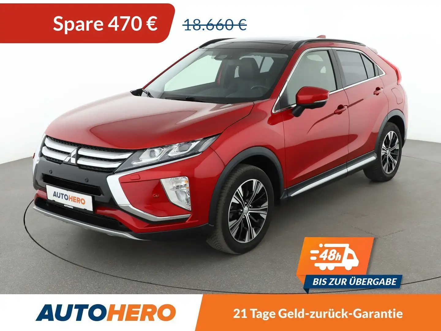 Mitsubishi Eclipse Cross 1.5 T-MIVEC Top 4WD Aut.*NAVI*CAM*BiLED*SHZ*ACC* Rot - 1