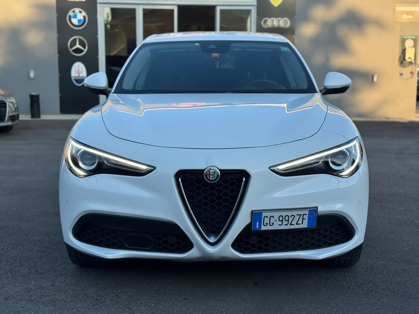 Alfa Romeo Stelvio Stelvio 2.2 Turbo diesel 160 CV AT8 RWD ROSSO EDIZ Bianco - 2