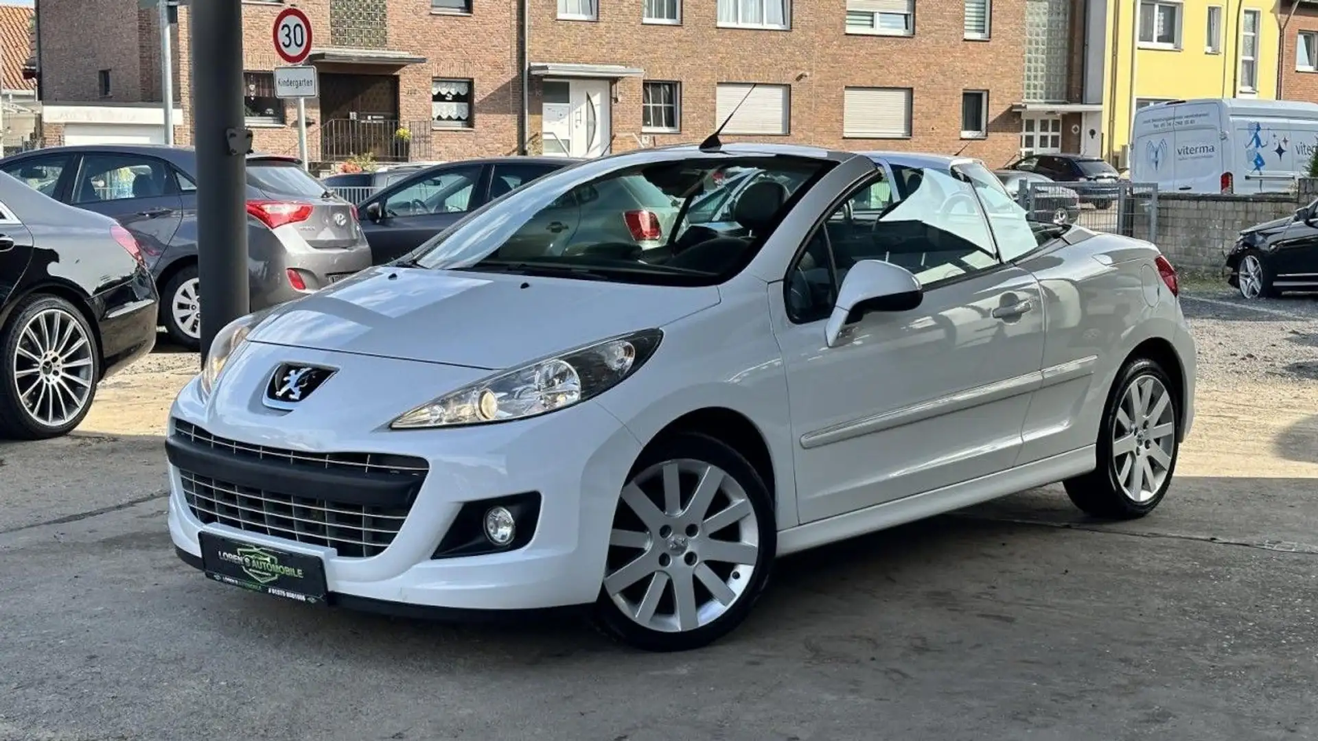 Peugeot 207 CC Cabrio-Coupe Platinum*Klima*Shz*Pdc*Navi* Beyaz - 2