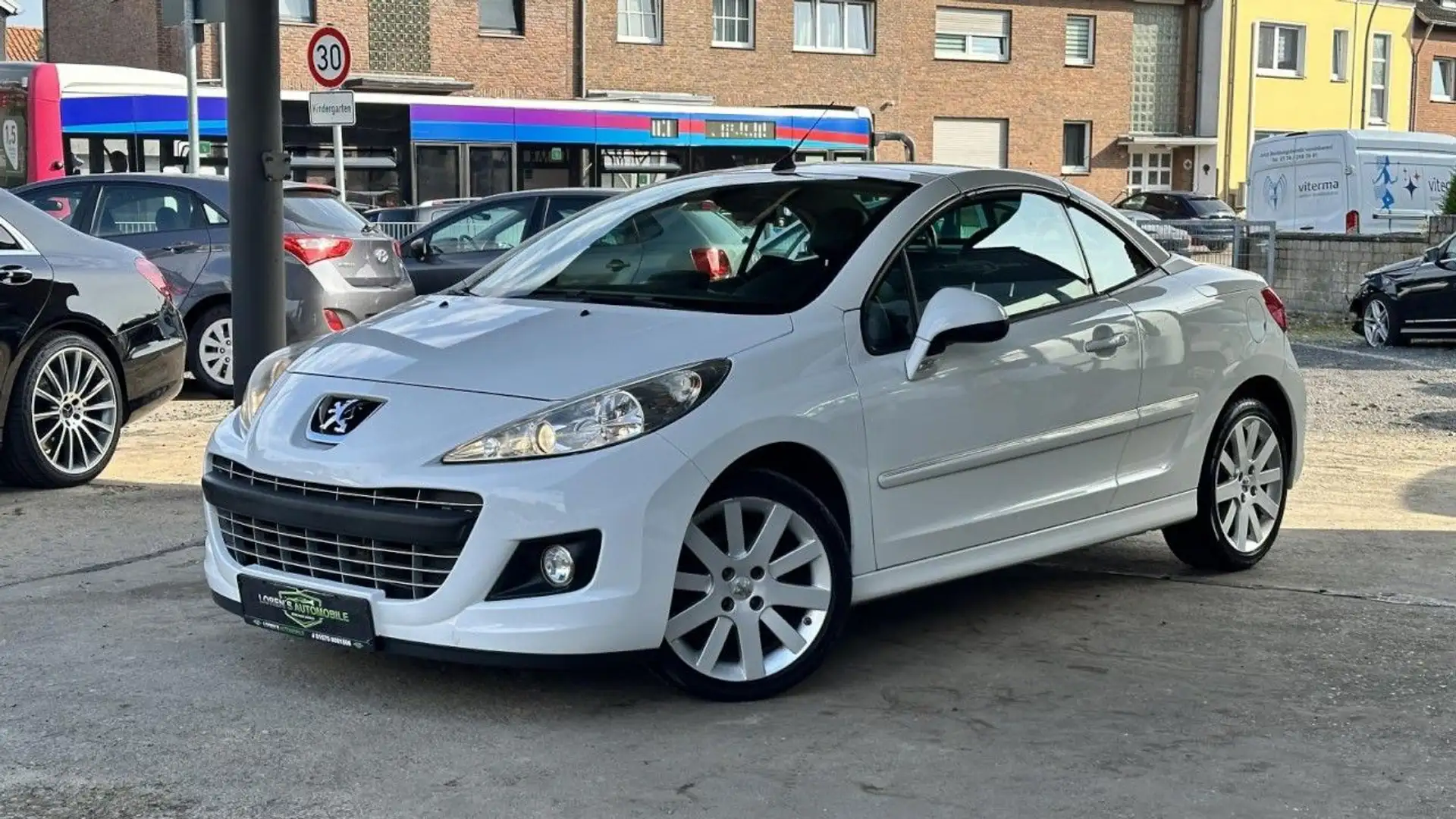 Peugeot 207 CC Cabrio-Coupe Platinum*Klima*Shz*Pdc*Navi* Beyaz - 1