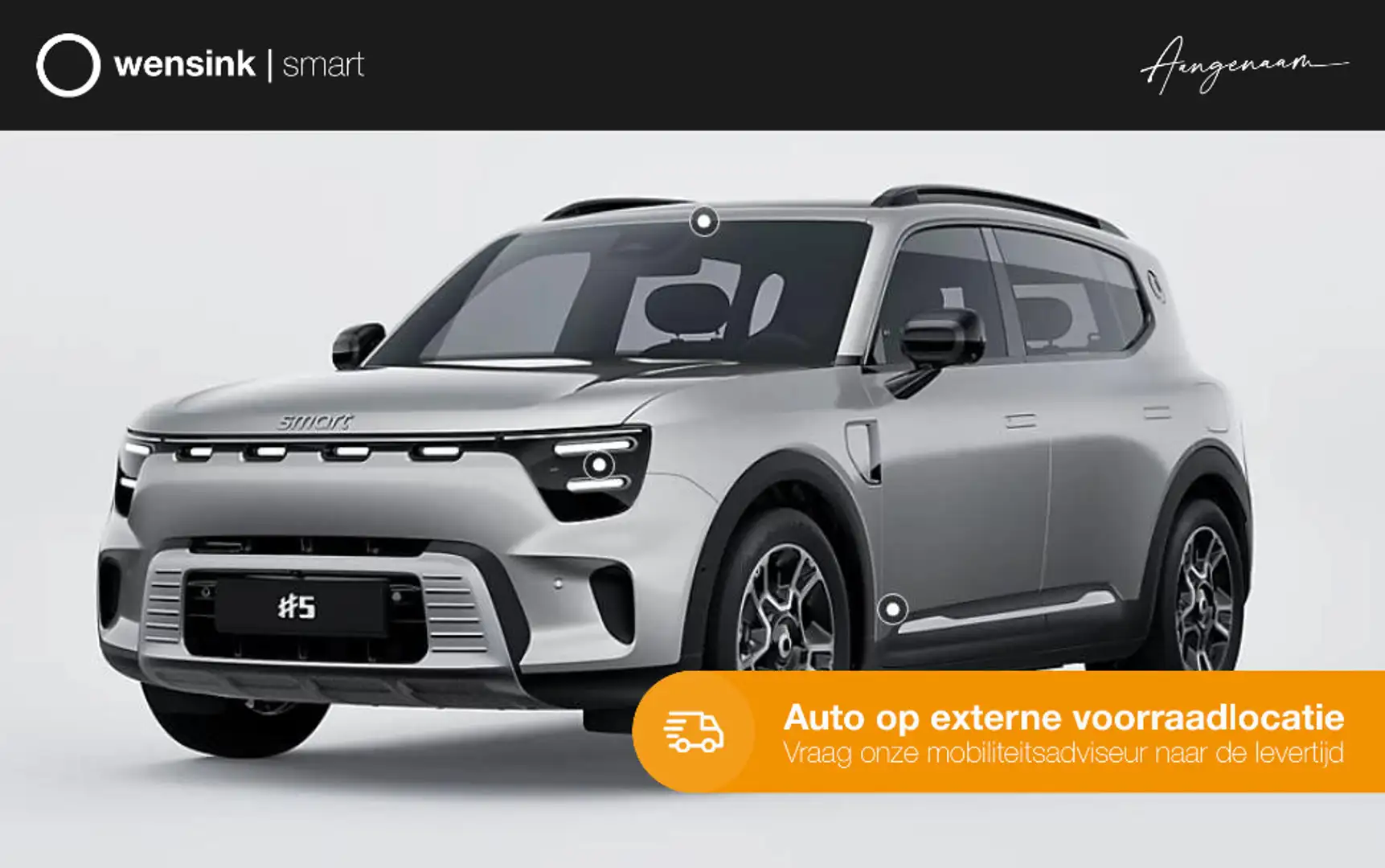smart #5 Pro 76 kWh | Leverbaar augustus 25 | 76 kWh | Elek Срібний - 1