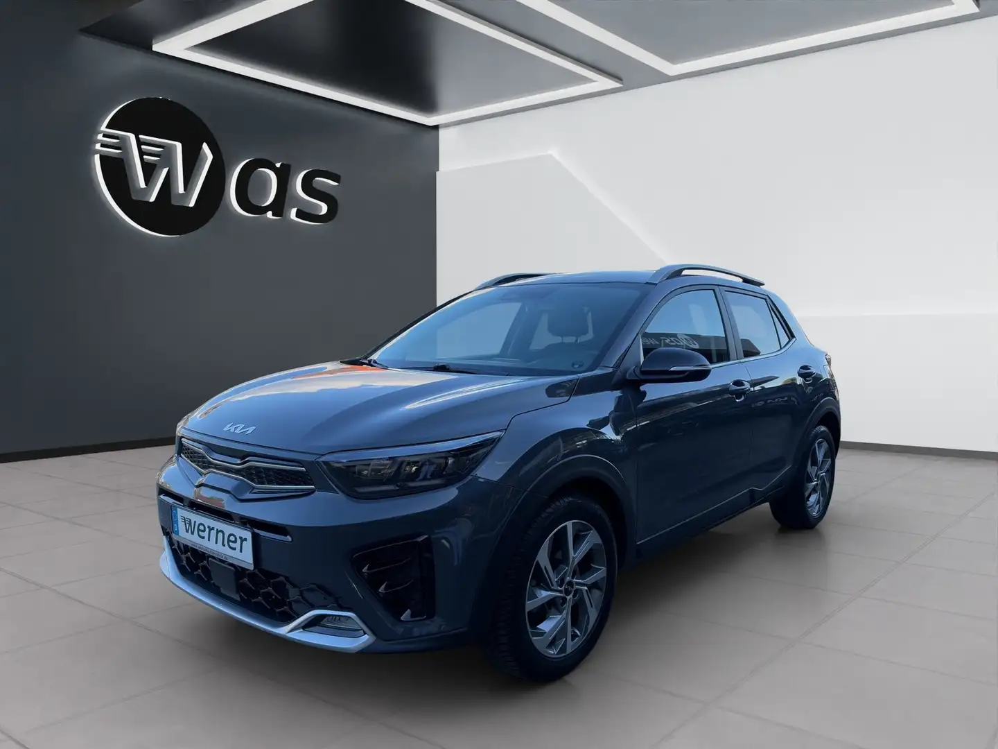 Kia Stonic 1.0 T-GDI 120 MHEV GT-Line TECHNO Grau - 1