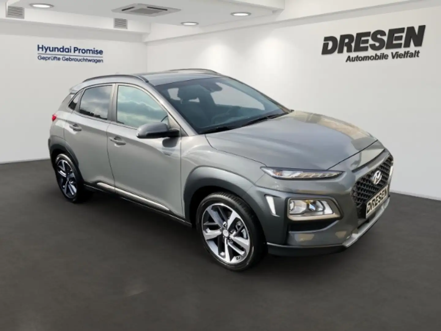 Hyundai KONA 1.6 T-GDI Style HUD Navi Klimatronic DAB SHZ Gris - 2